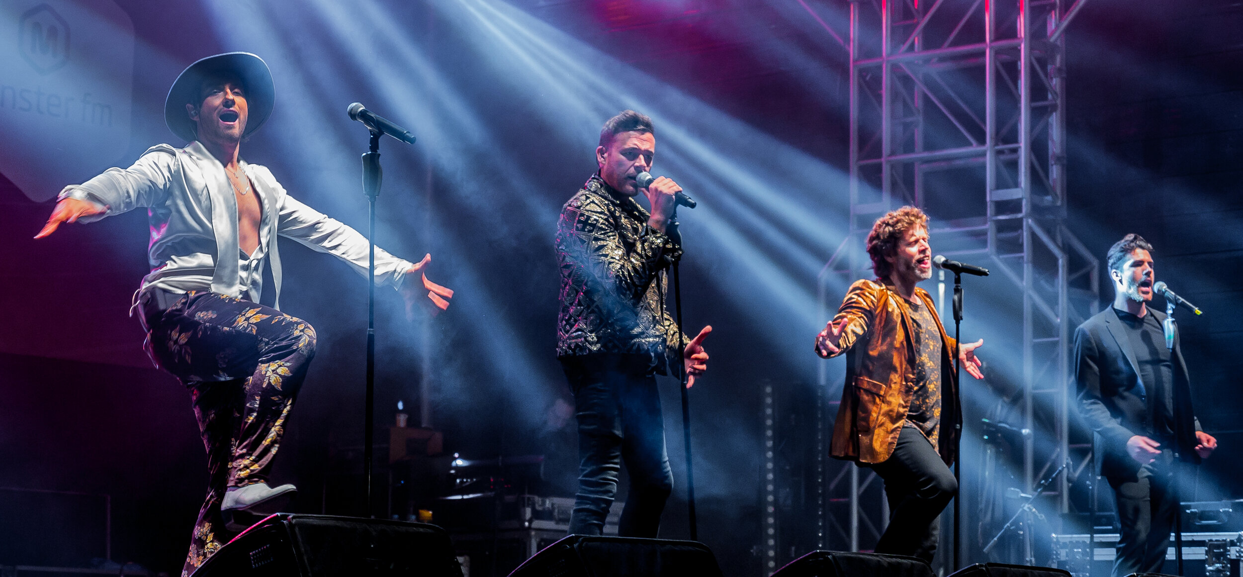 Live on stage!