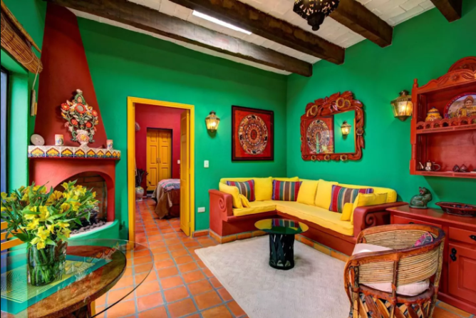 Our little Casita Frida at Casa Mandu -- a true haven in the middle of town.