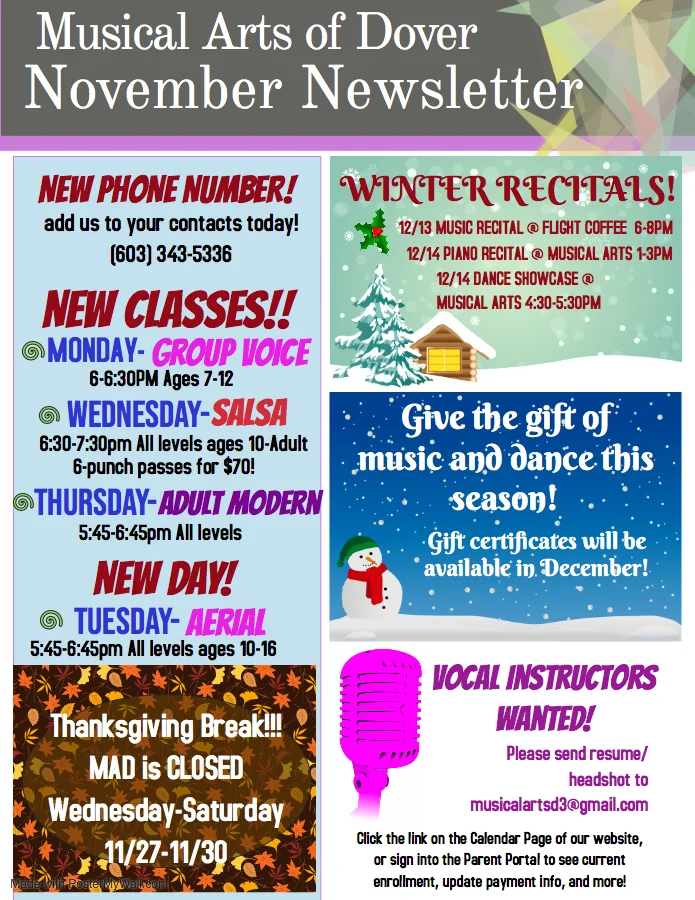 November News!
