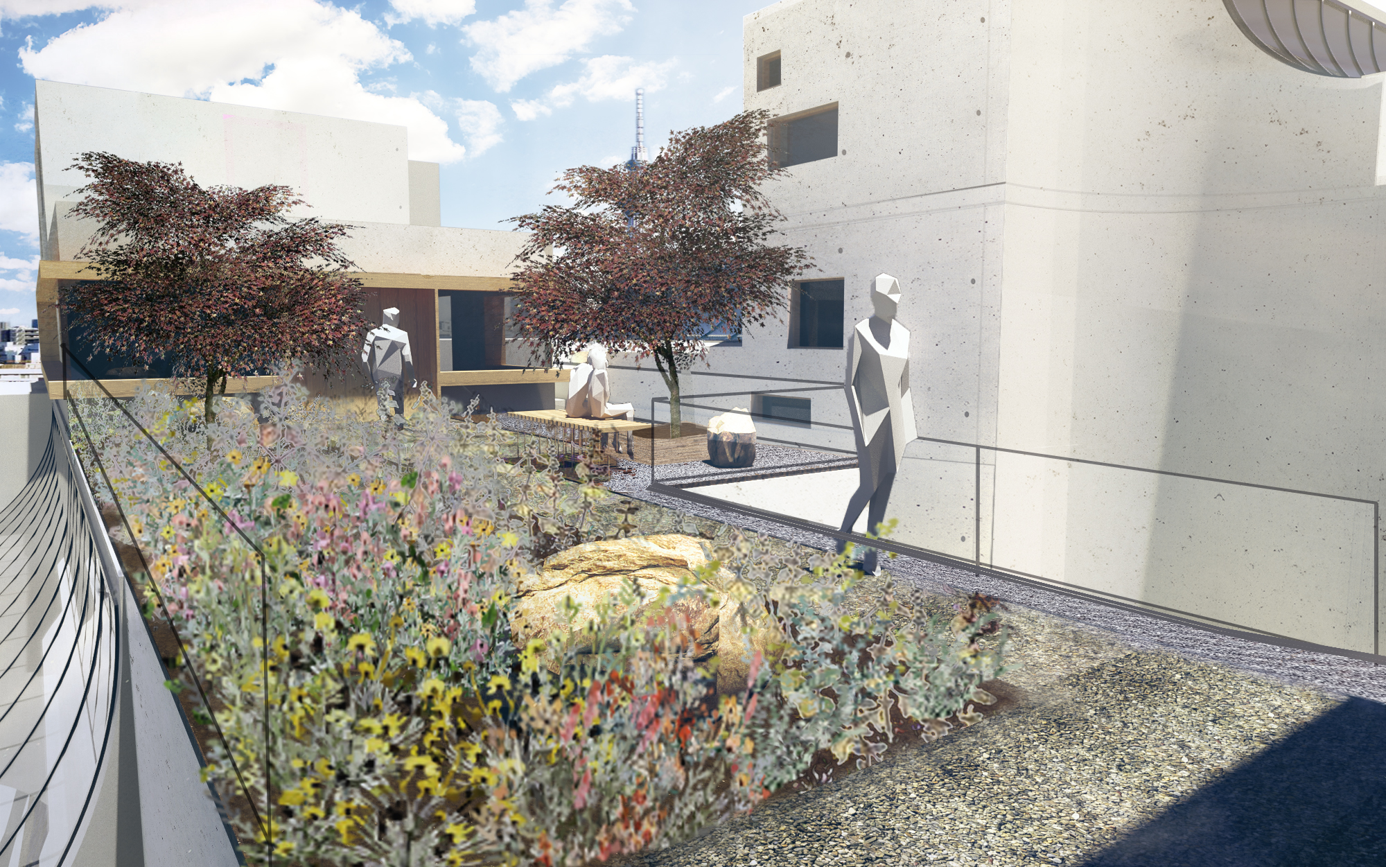 Step 1: the live/work garden transition