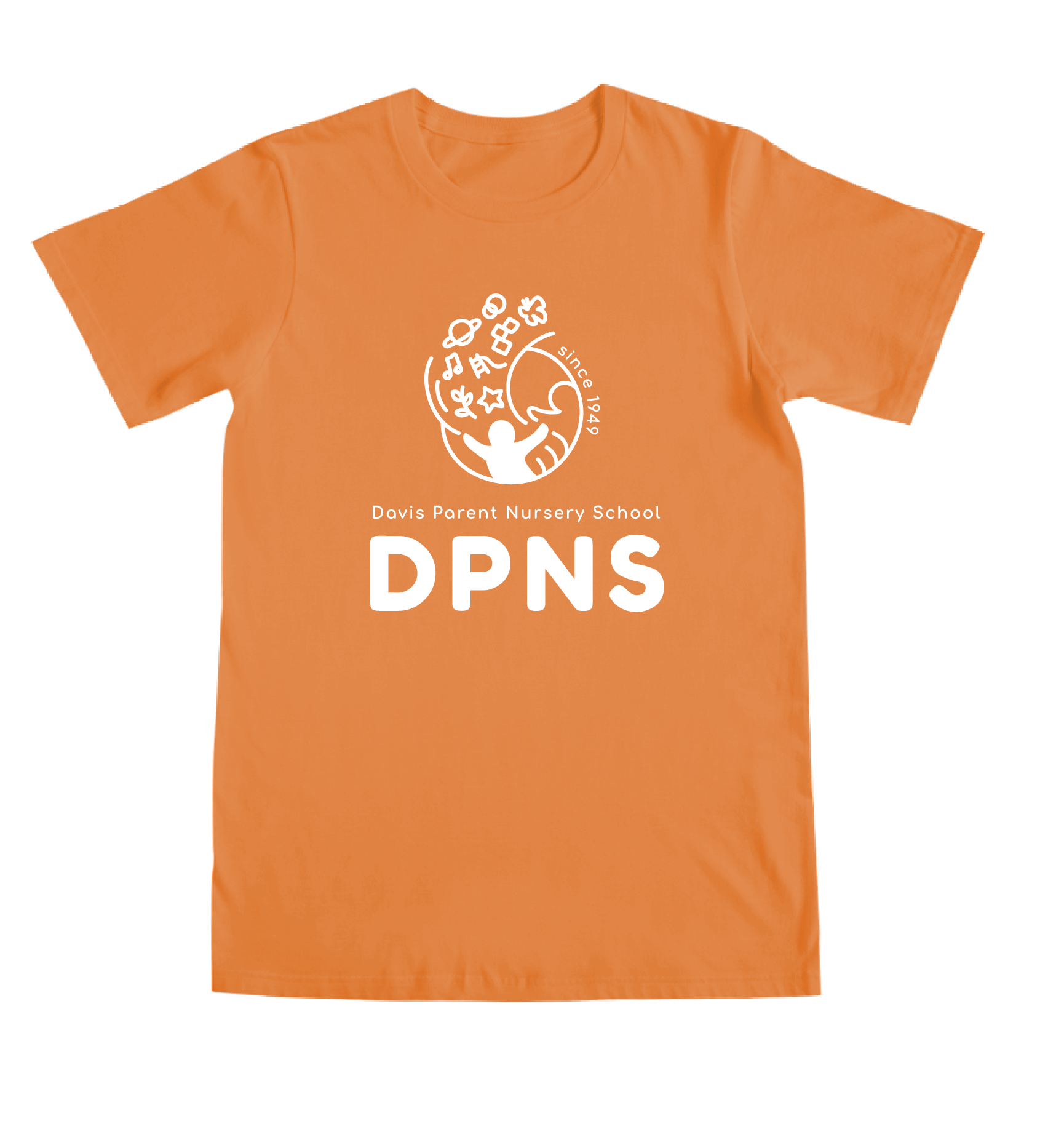 KIDS DPNS Shirt, Orange / $15