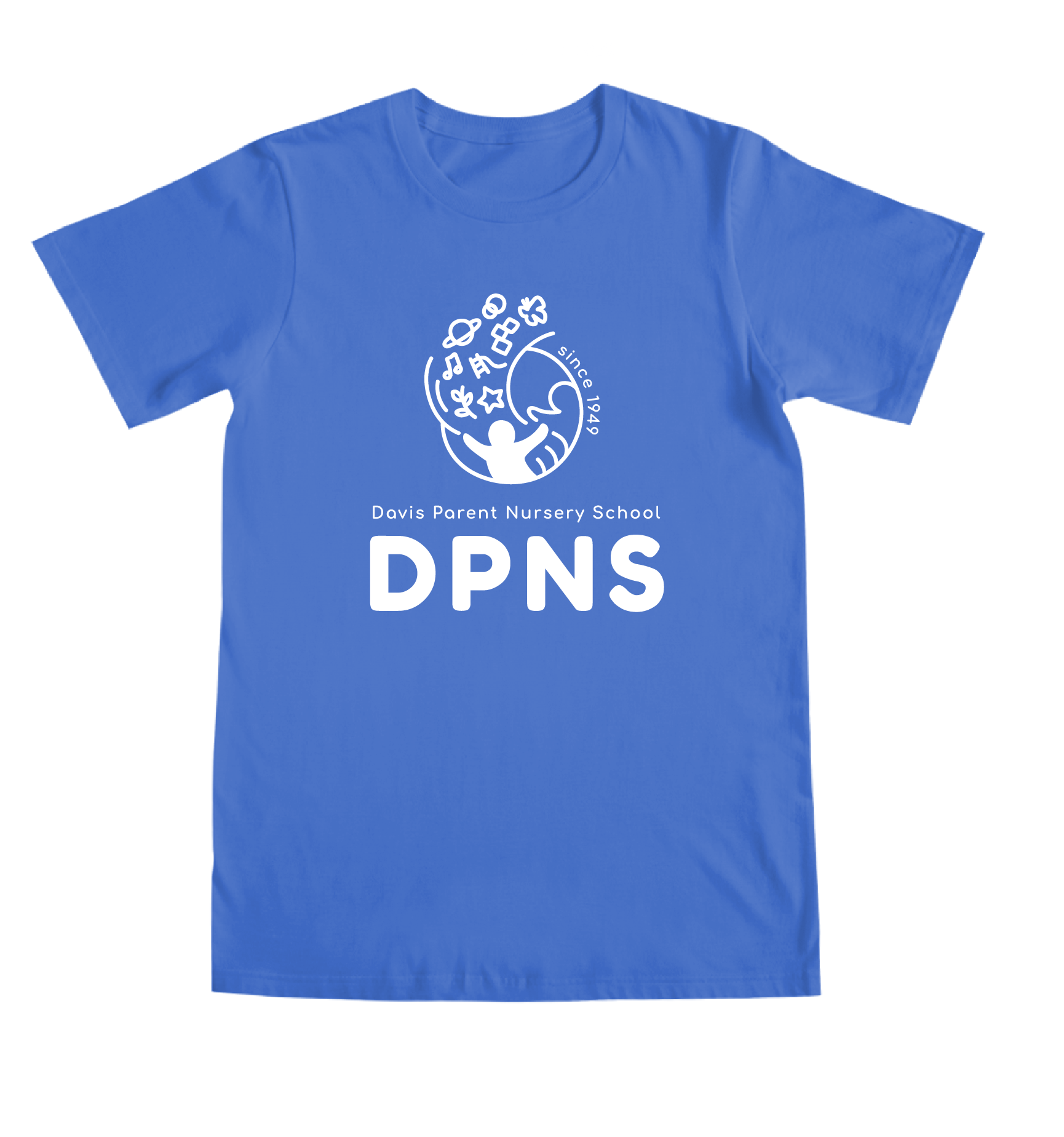 Kids DPNS Shirt, Royal Blue / $15