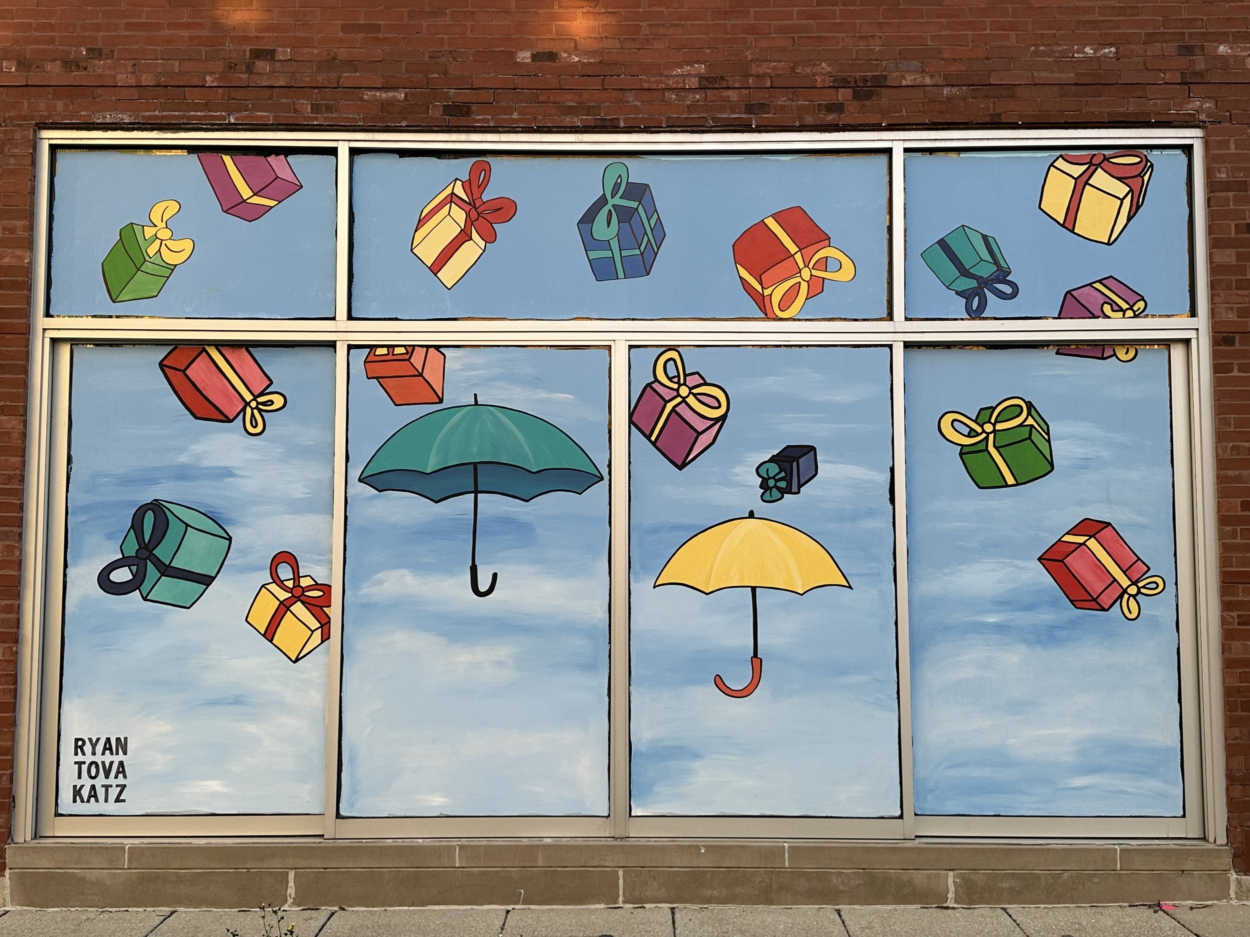 Window mural series 