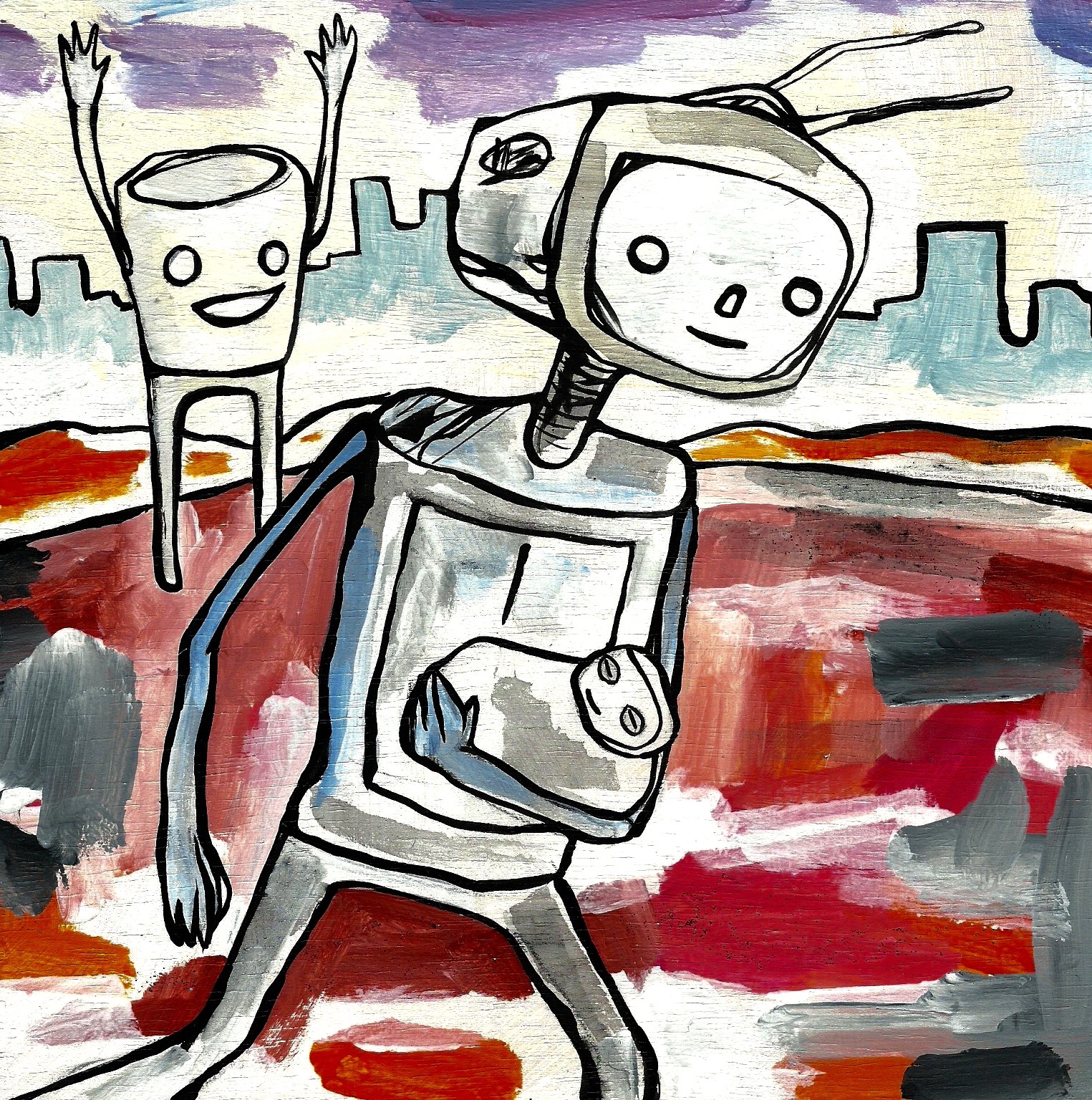 robot baby