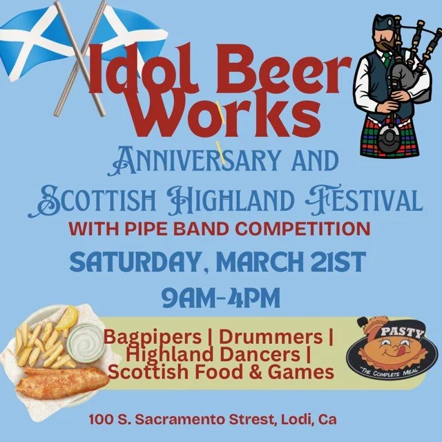 Scottish Highland Festival and Anniversary PARTY! 