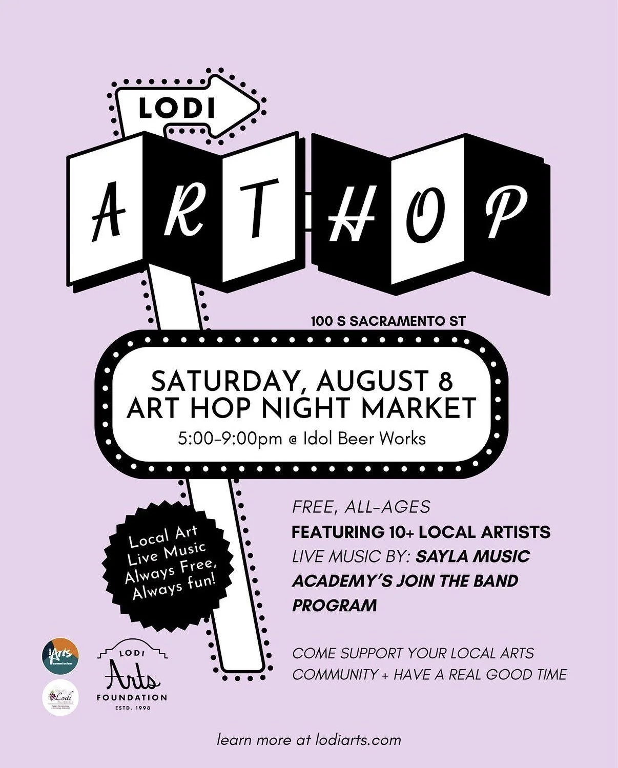 Art Hop Night Market