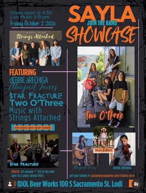Join the Band Showcase ~ Sayla Music Academy