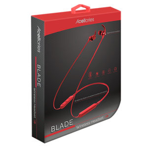 dvs. Indgang Blå Acellories Blade Wireless Headset — Acellories - Mobile Accessories
