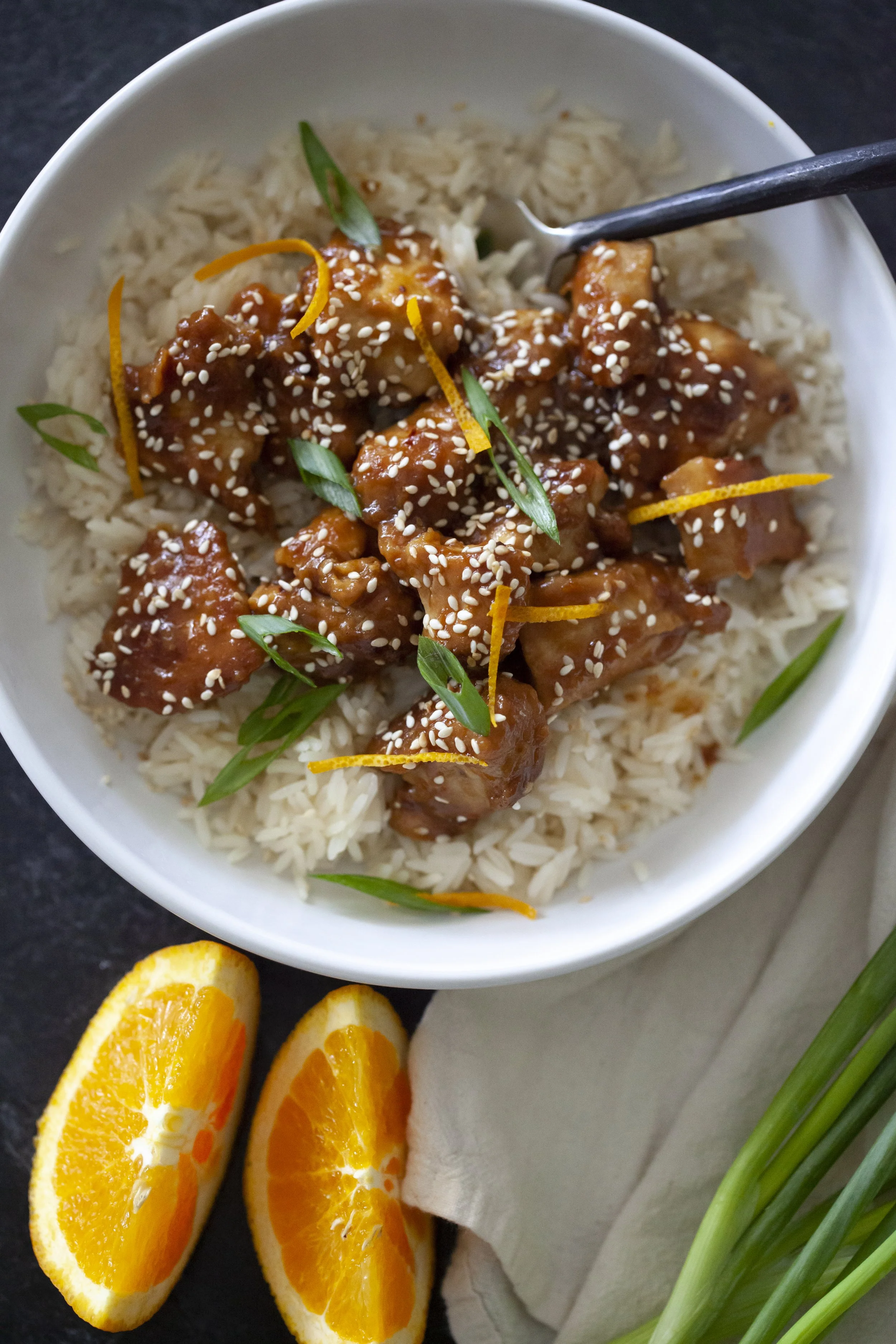 Sesame-Orange Chicken