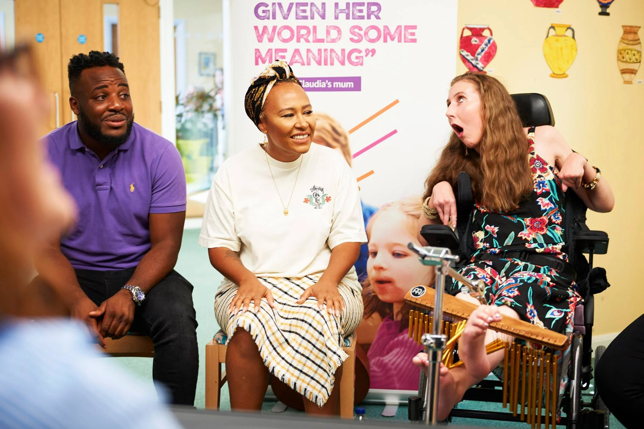 Emeli Sandé Visits The Marillac