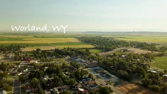Worland, WY.
