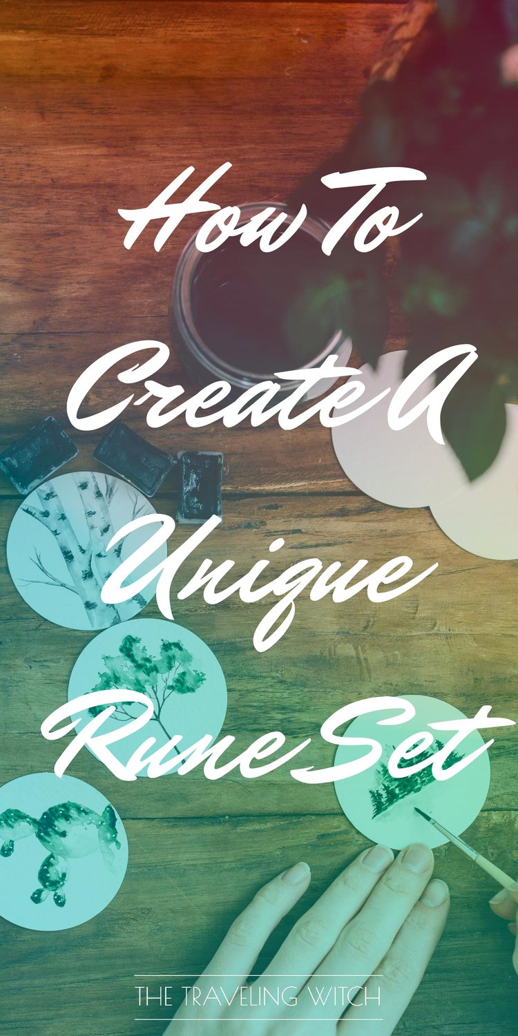 How To Create A Unique Rune Set // Witchcraft // Magic // The Traveling Witch