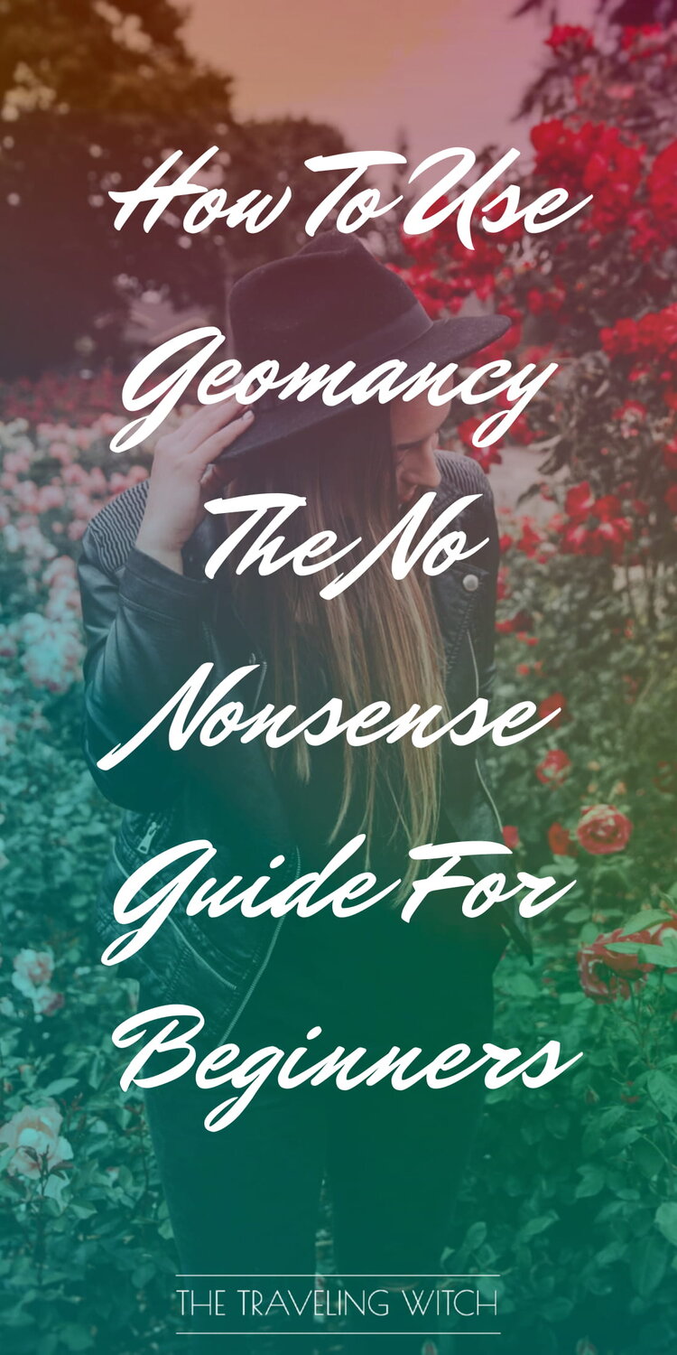 How To Use Geomancy: The No Nonsense Guide For Beginners by The Traveling Witch #Witchcraft #Magic