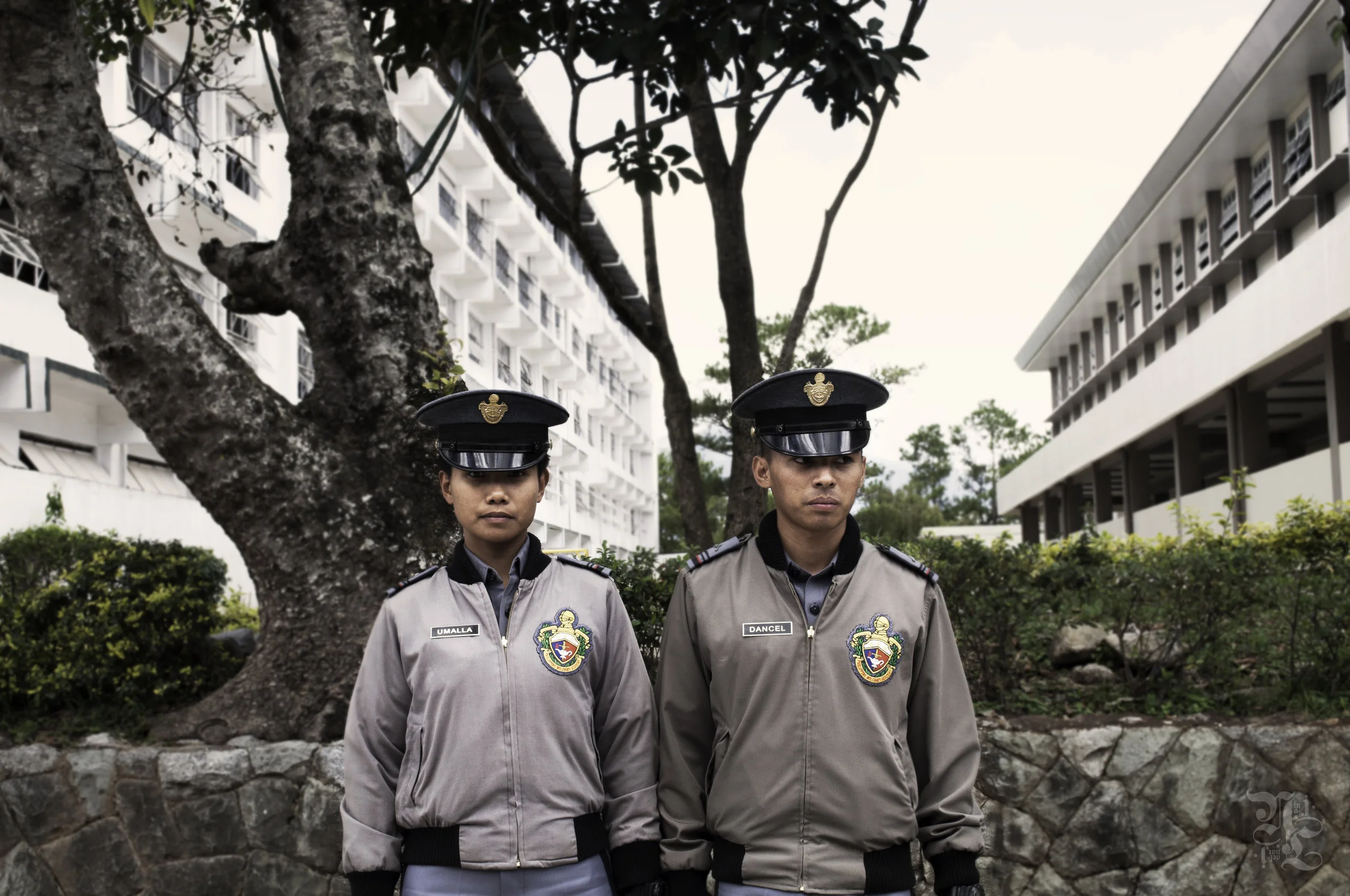 Two cadets at the Philippine Military Academy
