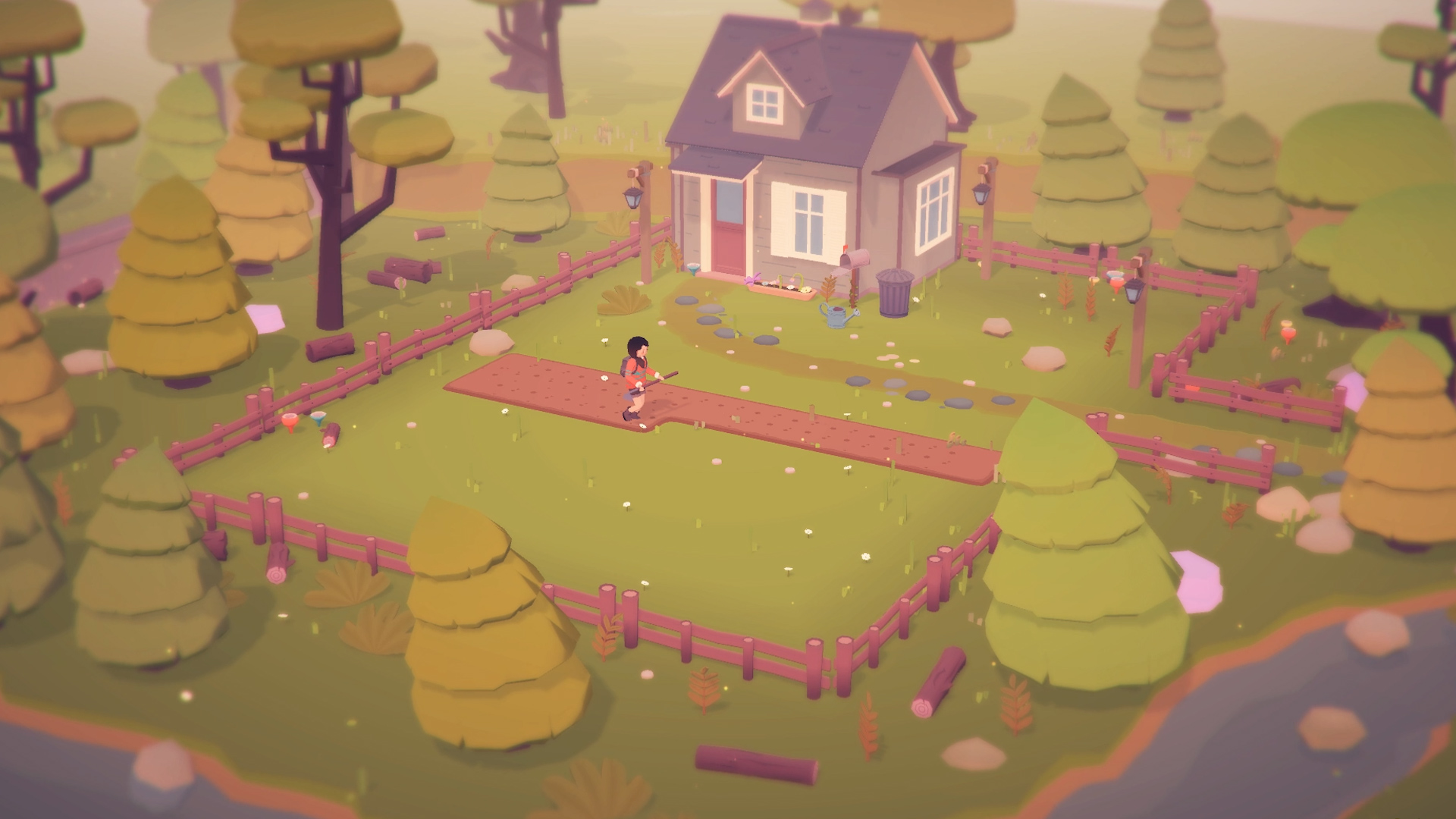 This shot was probably possible in previous builds, but was much easier this time around!