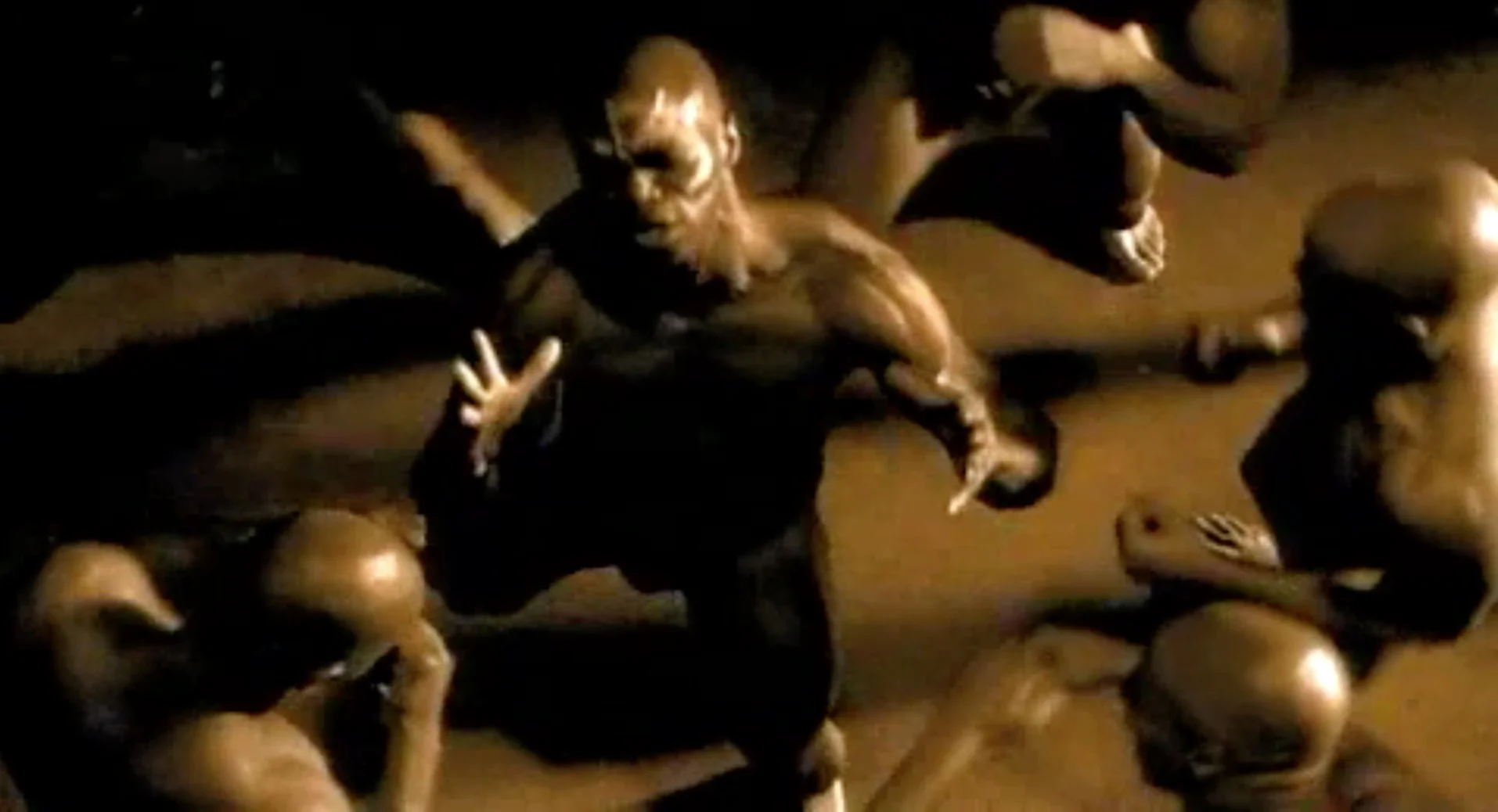 I don't know what this shot means, but when cut together with pretty music, it becomes very intriguing.