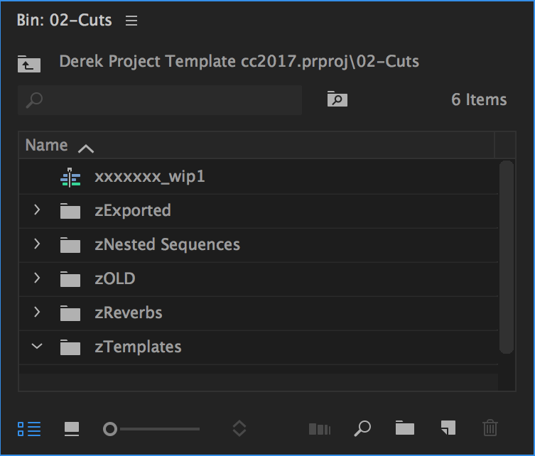 I wish there was a more elegant way to sort these folders to the bottom, but ¯\_(ツ)_/¯