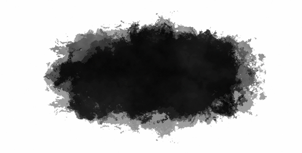 A "luma matte" where the black portion either reveals or conceals the layer it affects.