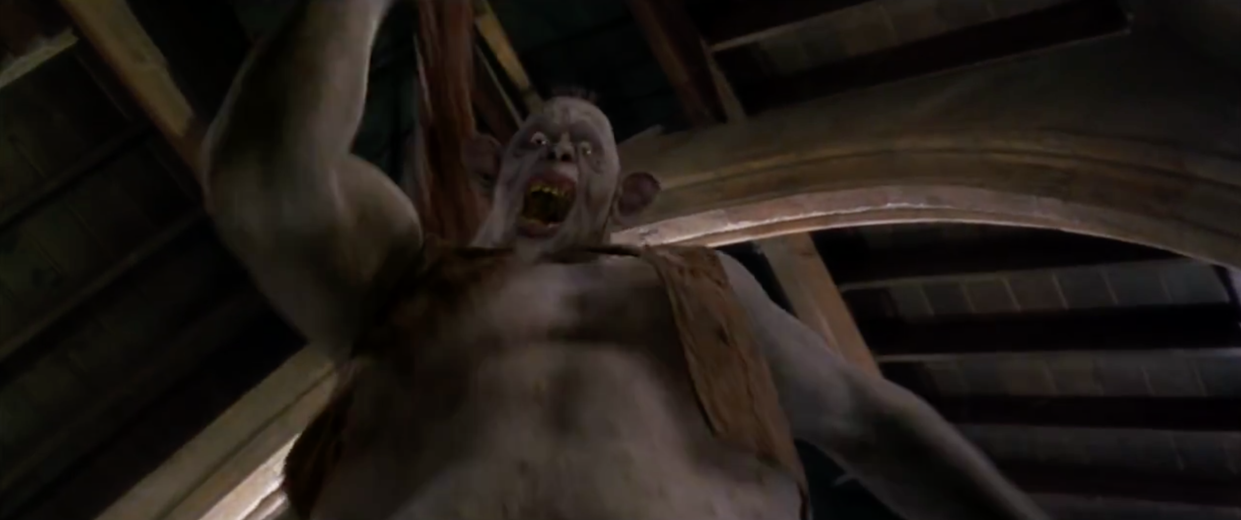 This trailer also doesn't set up any antagonist or "problem" except this cartoony Troll.