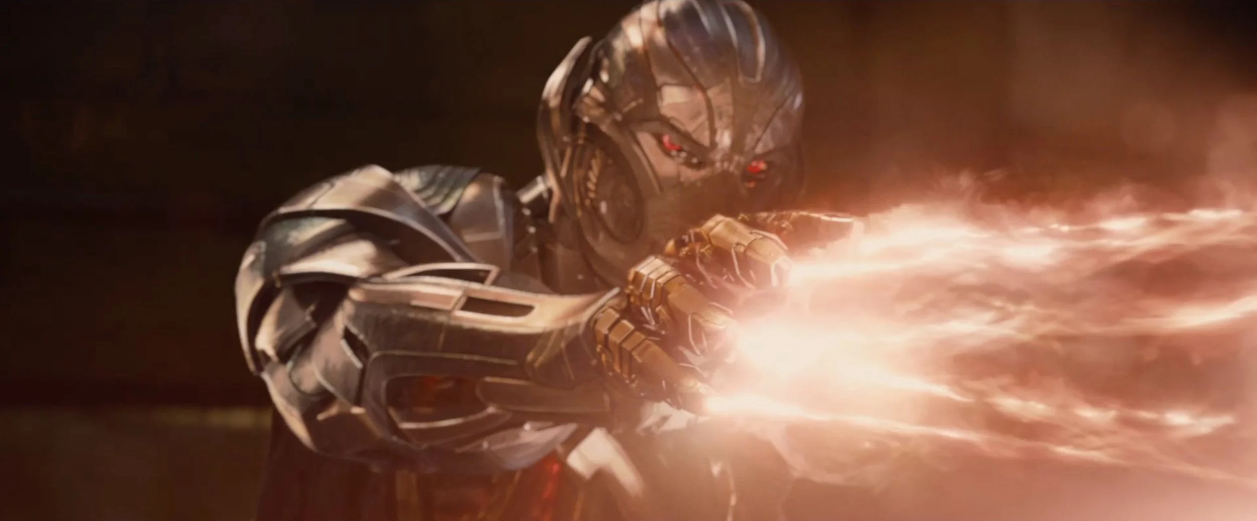This was a big reveal in the first teaser, so by the third time we see Ultron in the campaign it doesn't feel new anymore.
