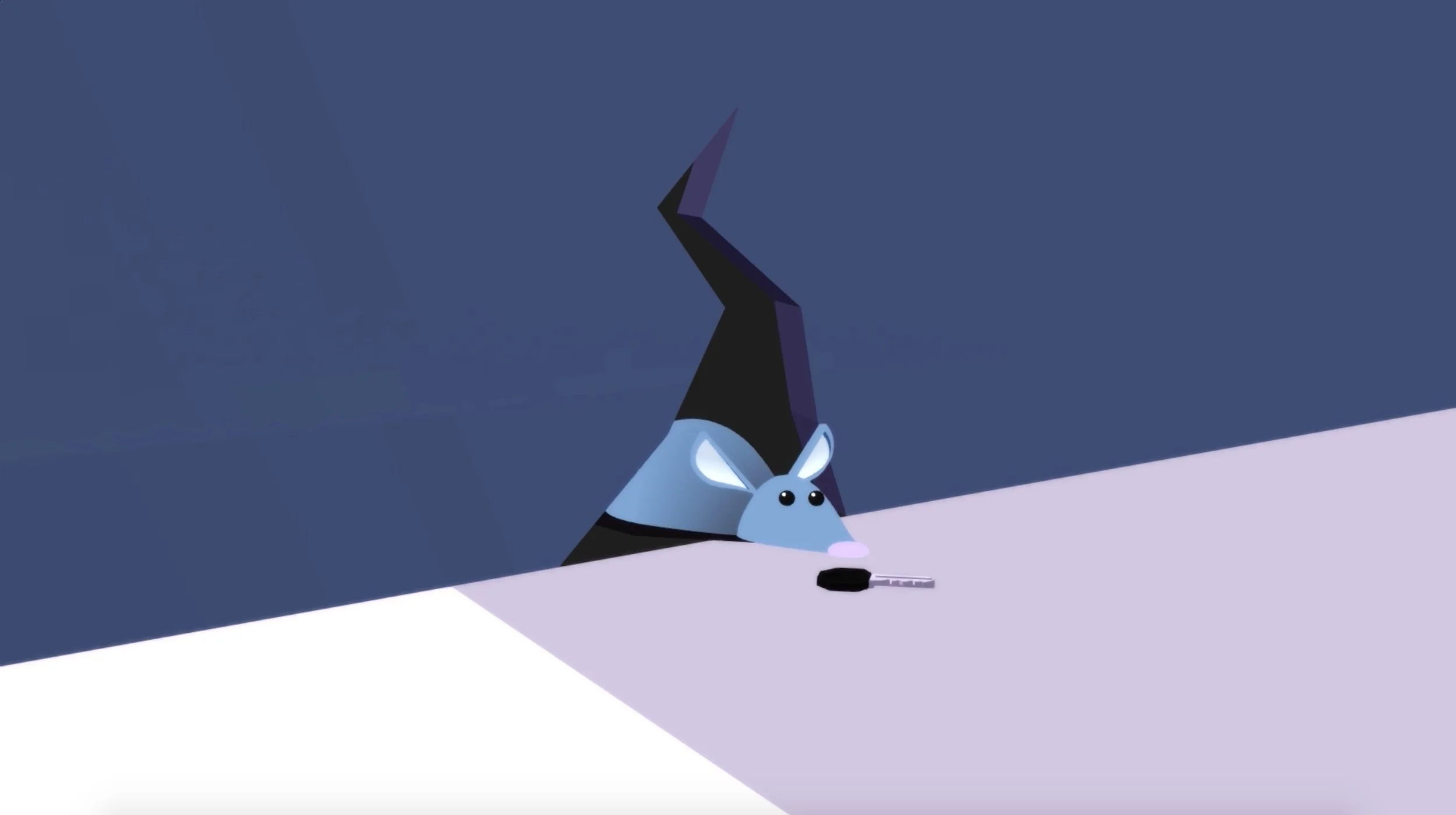 I also recorded this key falling sound because I couldn't find a good one in my library or online. I spent less time making it than the entire time searching :P