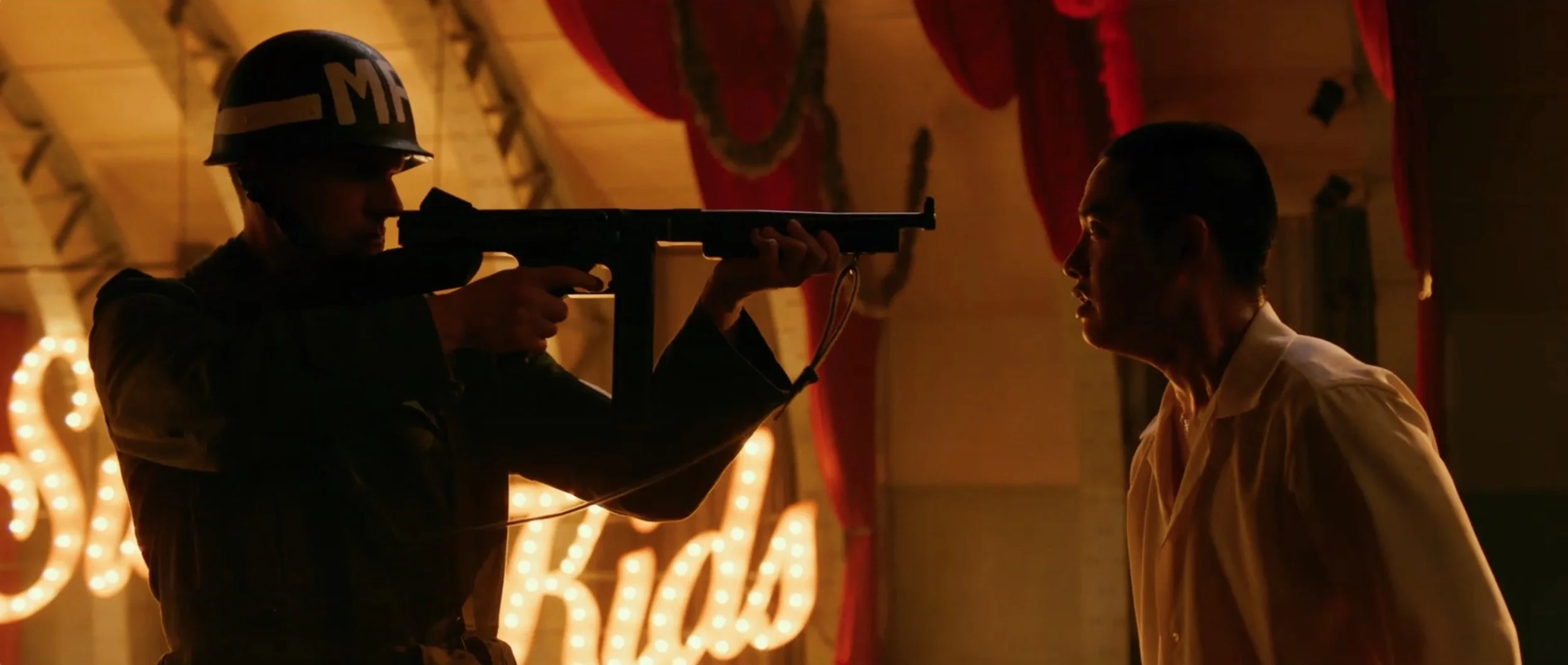 I describe shots as "narratively dense" when you know almost exactly what's going on just from a glance.