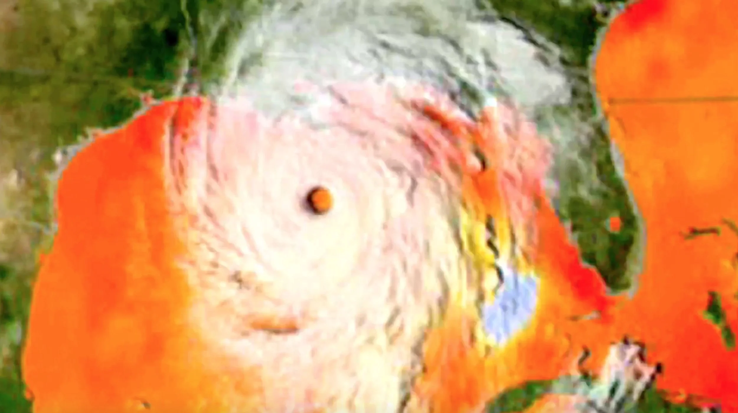 Satellite imagery can be dramatic with the right sound effects.