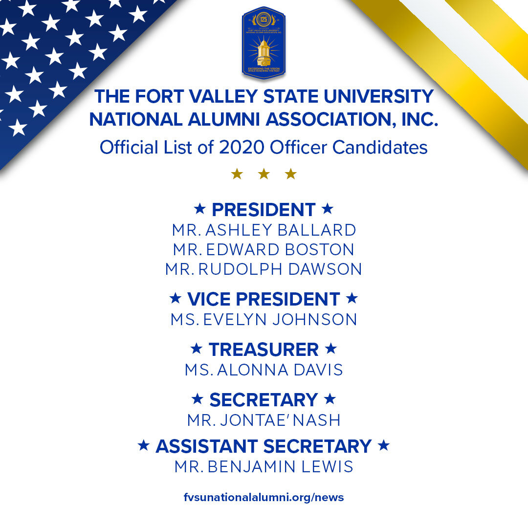 FVSU NAA Presidential Announcement
