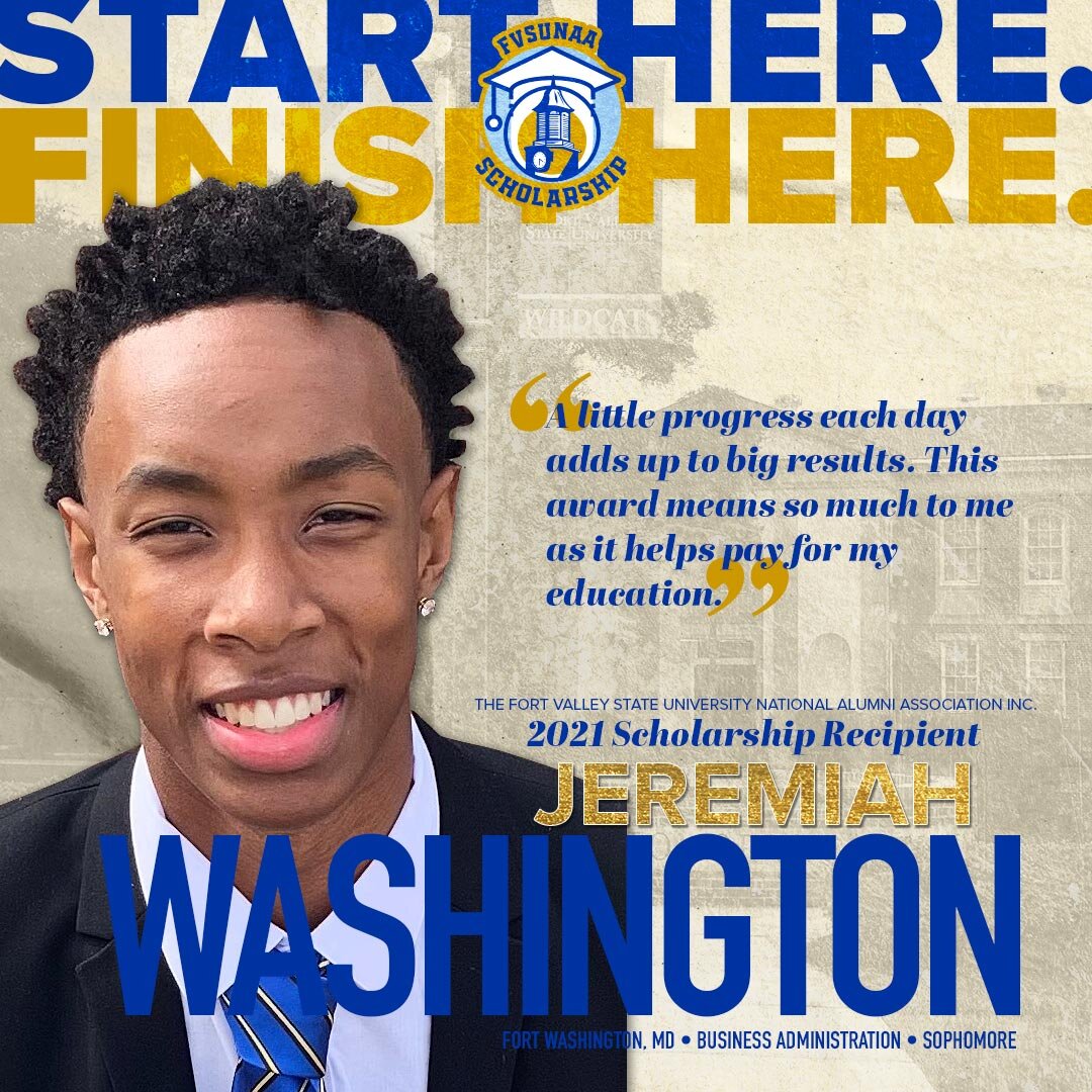 Jeremiah Washington • Fort Washington, MD • Sophomore •&nbsp;Business Administration