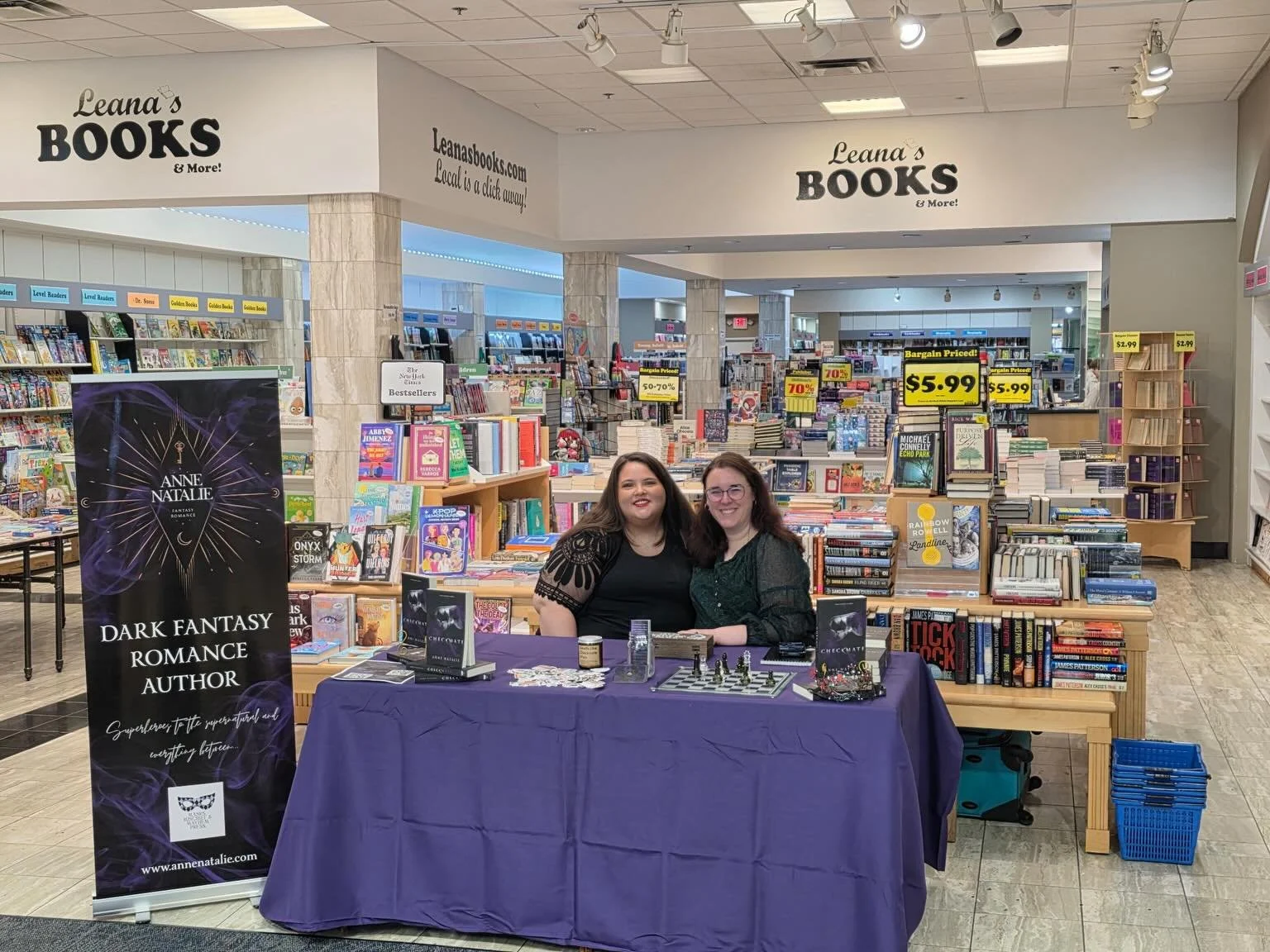 Thank you to everyone who came out to see me for my first ever book signing at @leanasbooksandmore in the Eastwood Mall! I could not have asked for a better first signing. Sarah and her team at Leana&rsquo;s were so kind and wonderful, and getting to