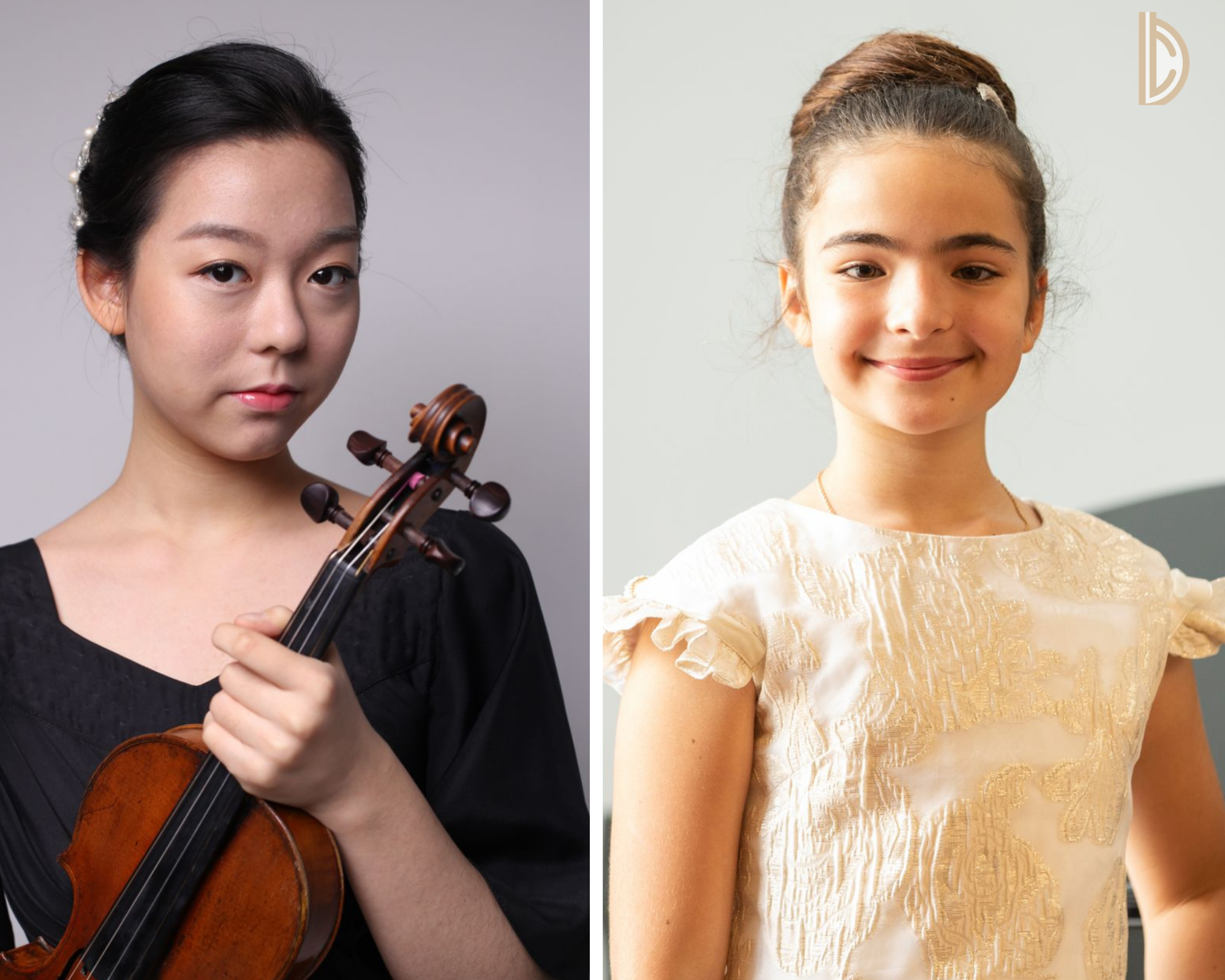 Violinist Sumin Lee and Pianist Anne Valerie Ter  Concerto Winners of DC Strings Workshop’s 5th Annual Concerto Audition
