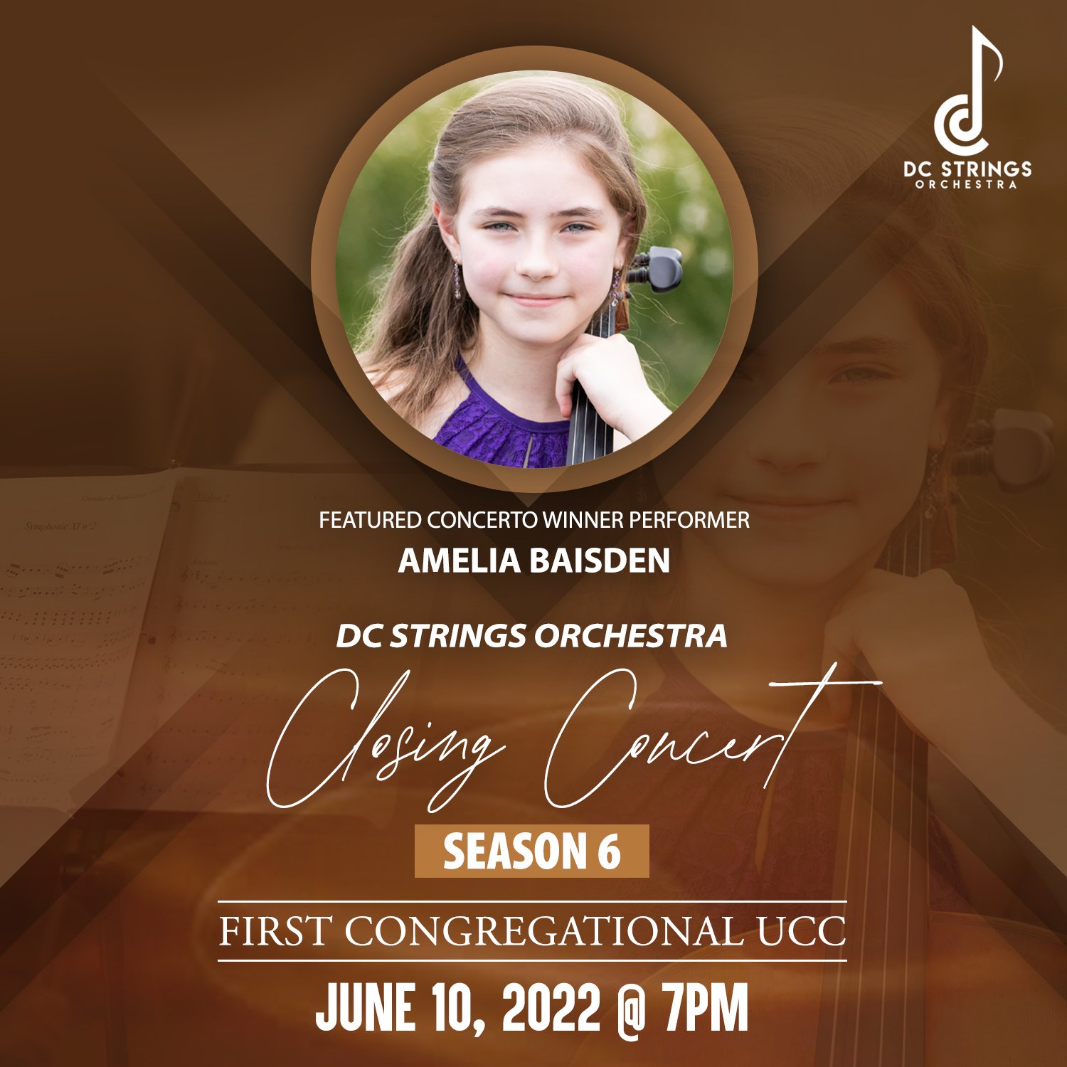 DC Strings Orchestra Season 6 Finale Concert (June 2022) — DC Strings