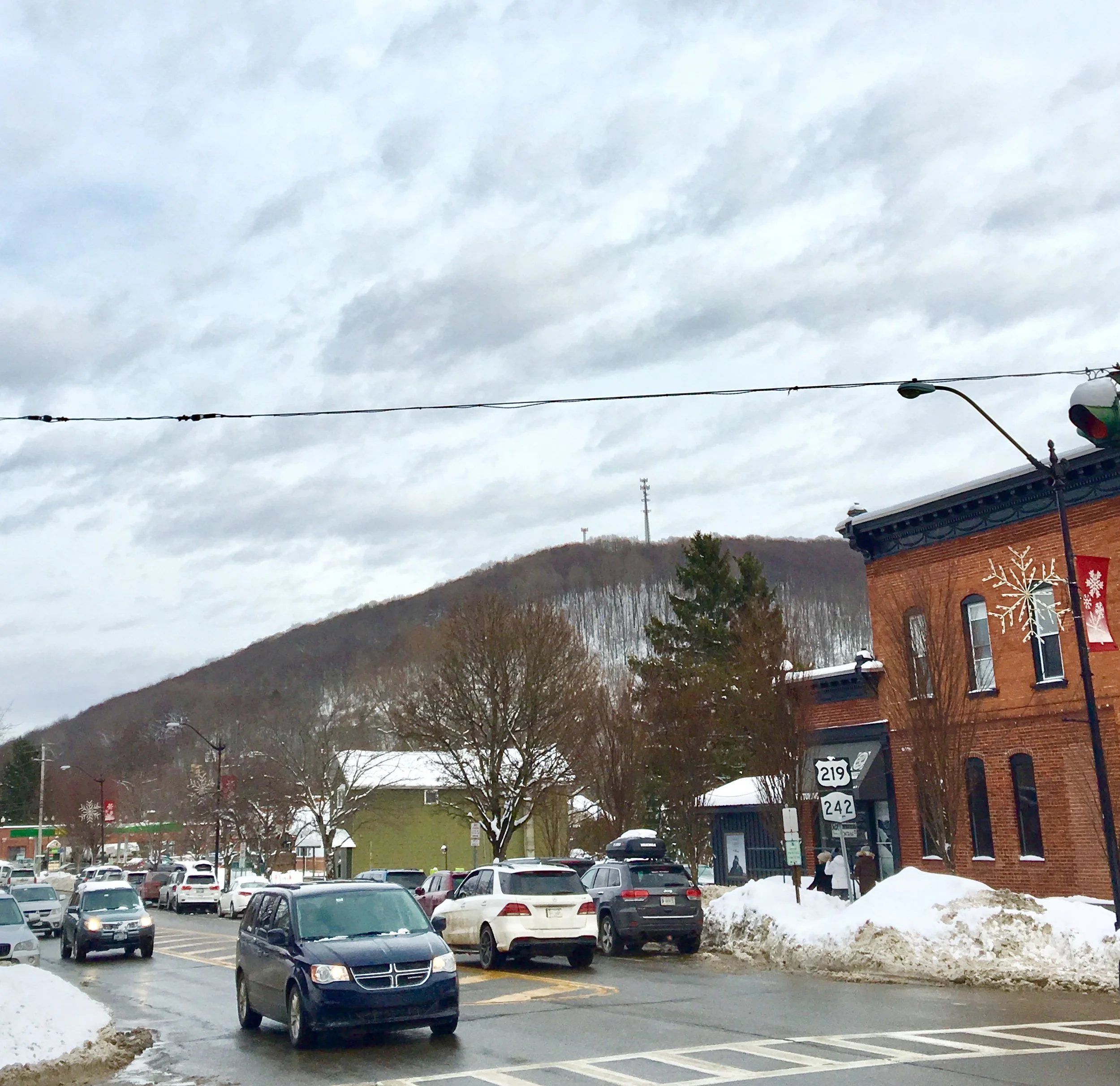 At the center of Ellicottville