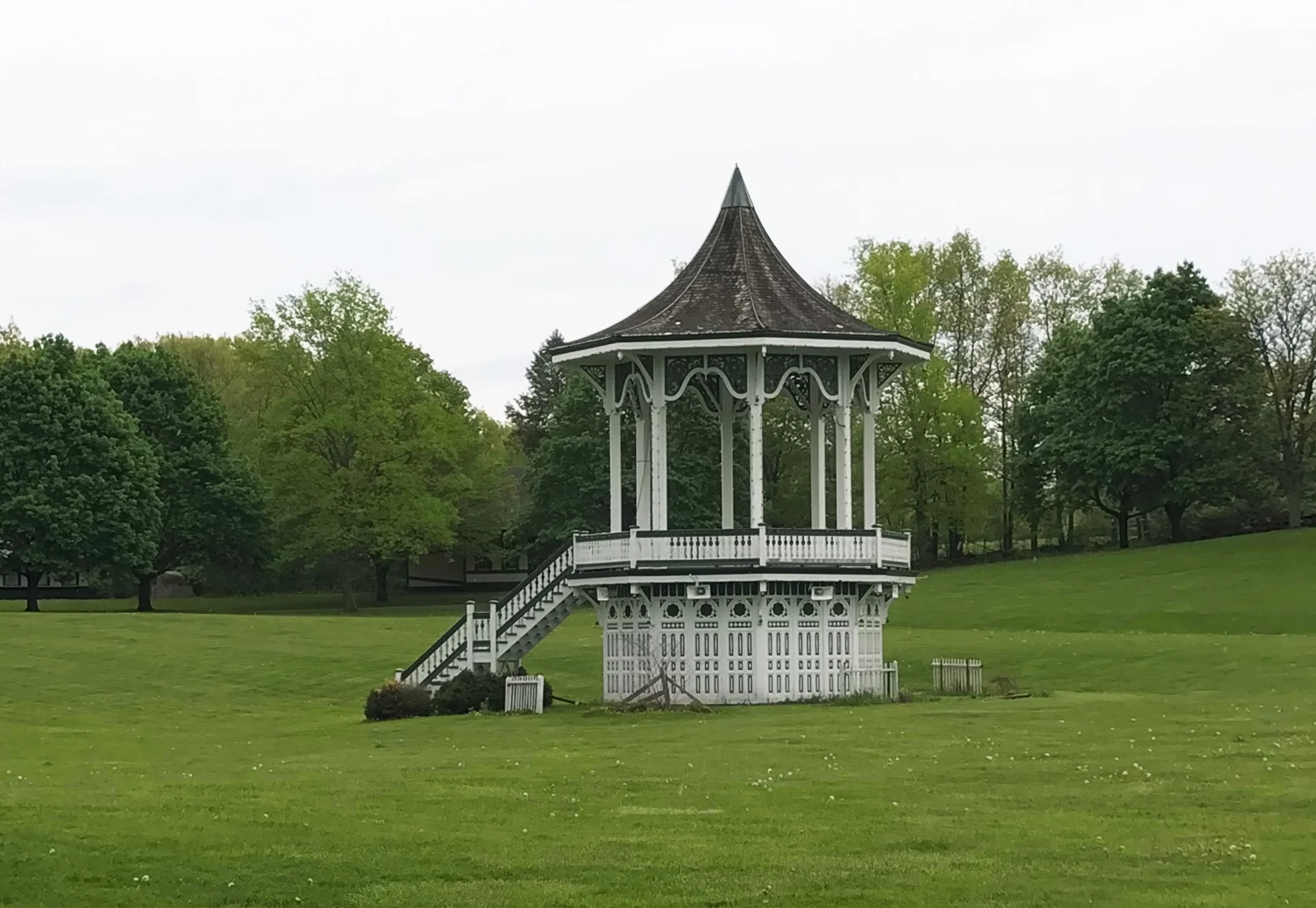 The Great Meadow with Bandstand