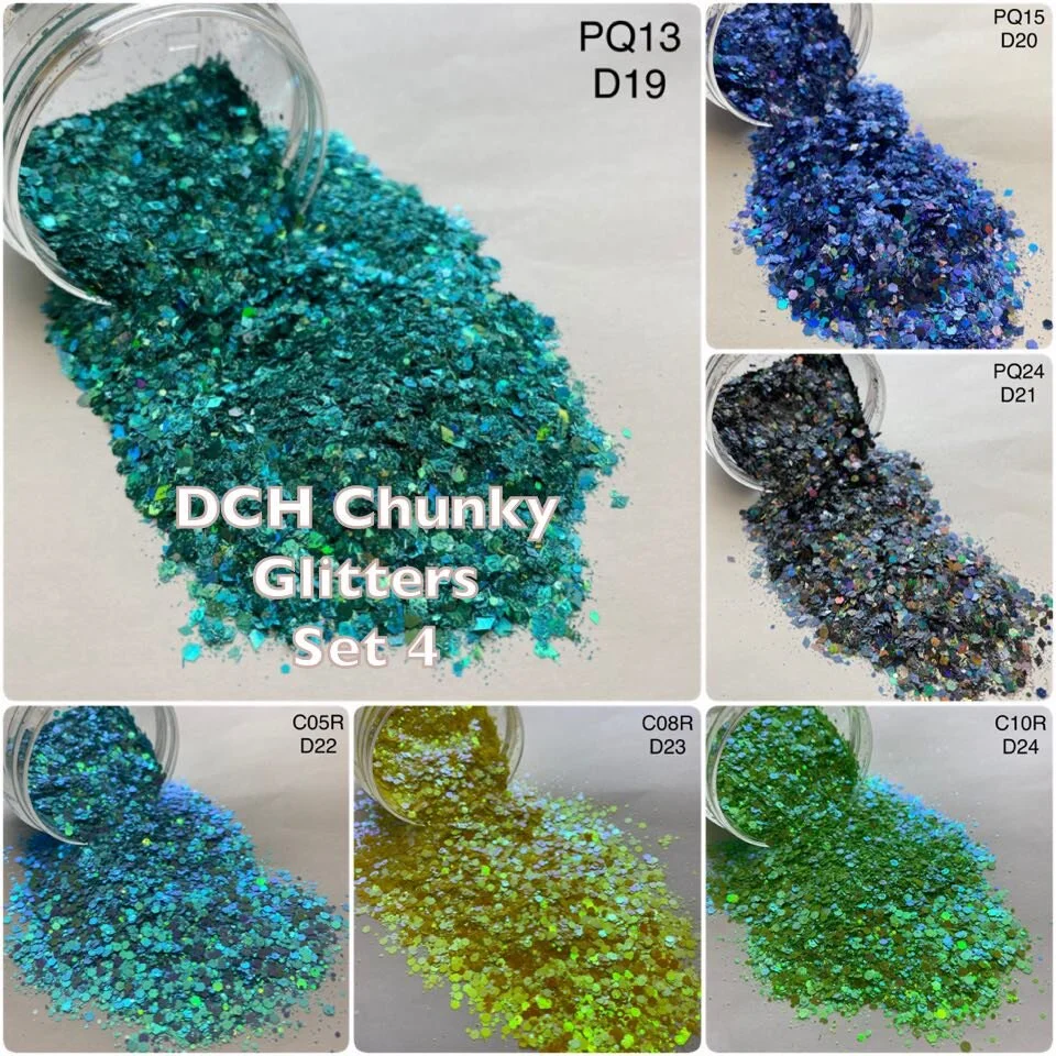 DCH Chunky Glitters Set 4