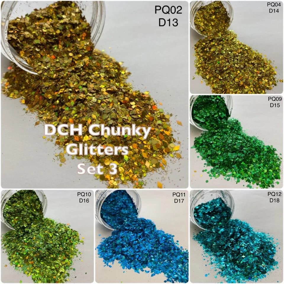 DCH Chunky Glitters Set 3