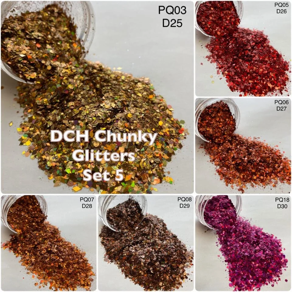 DCH Chunky Glitters Set 5