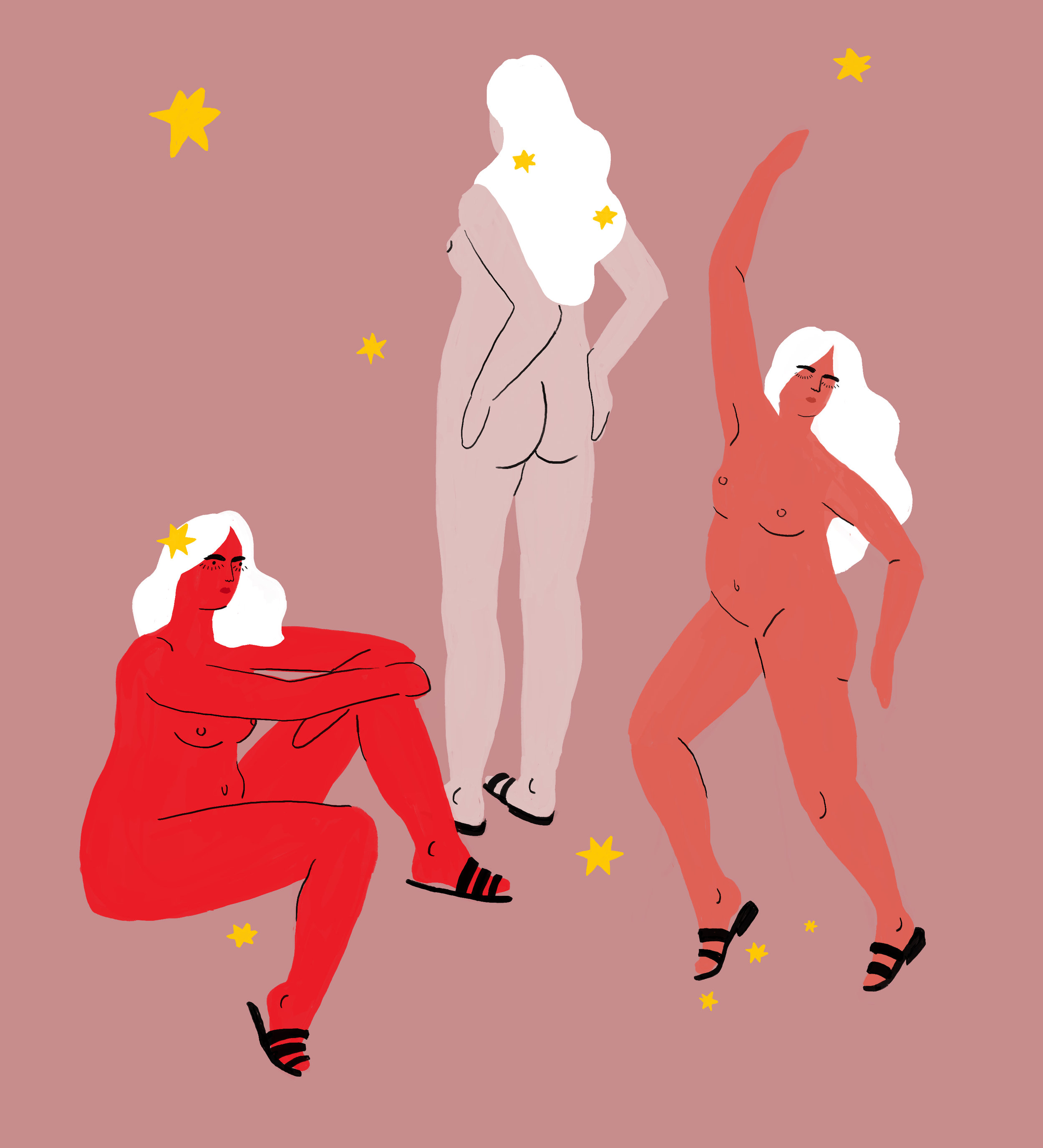 Self directed illustration