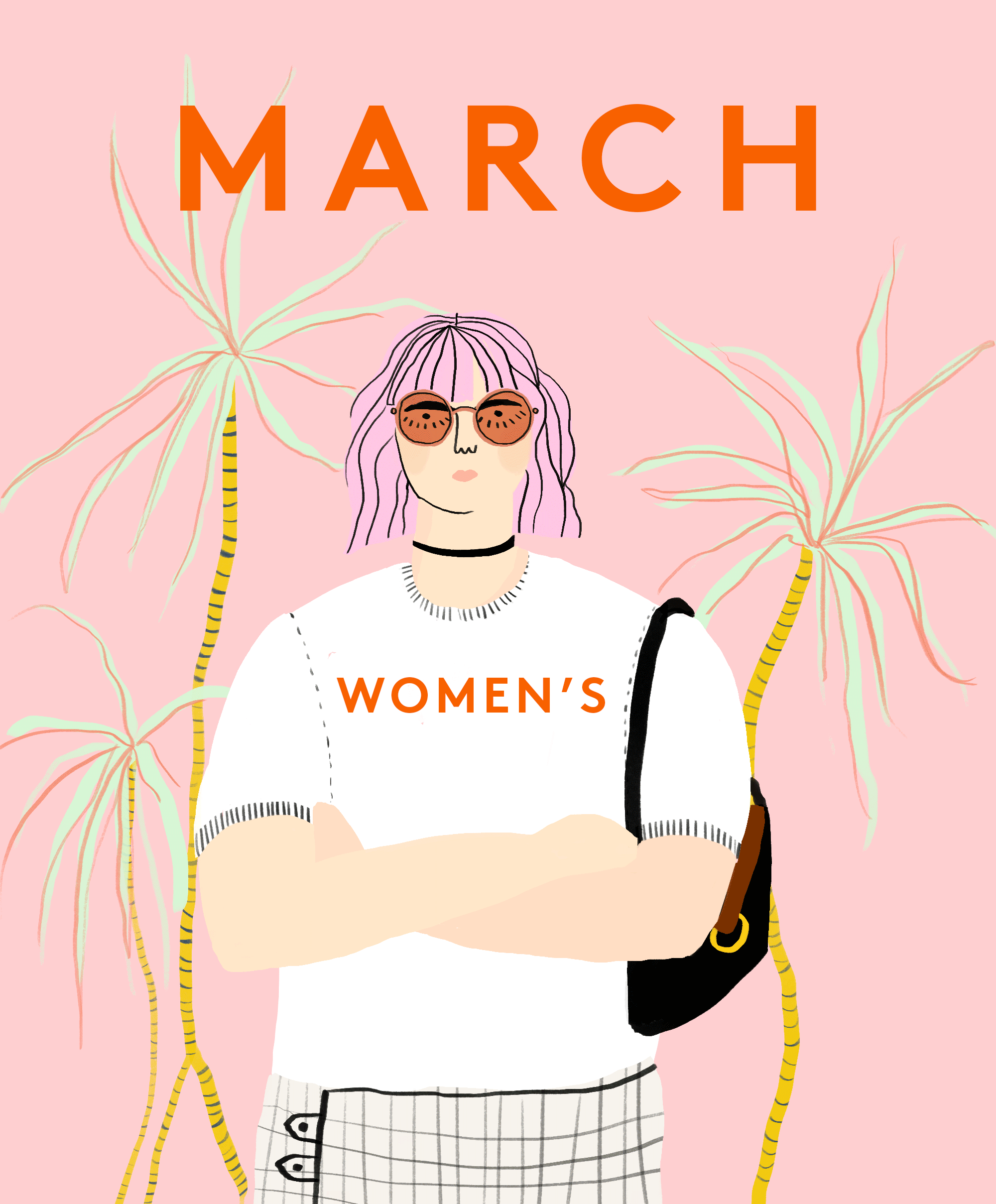 Womens Month Illustration for @Refinery29