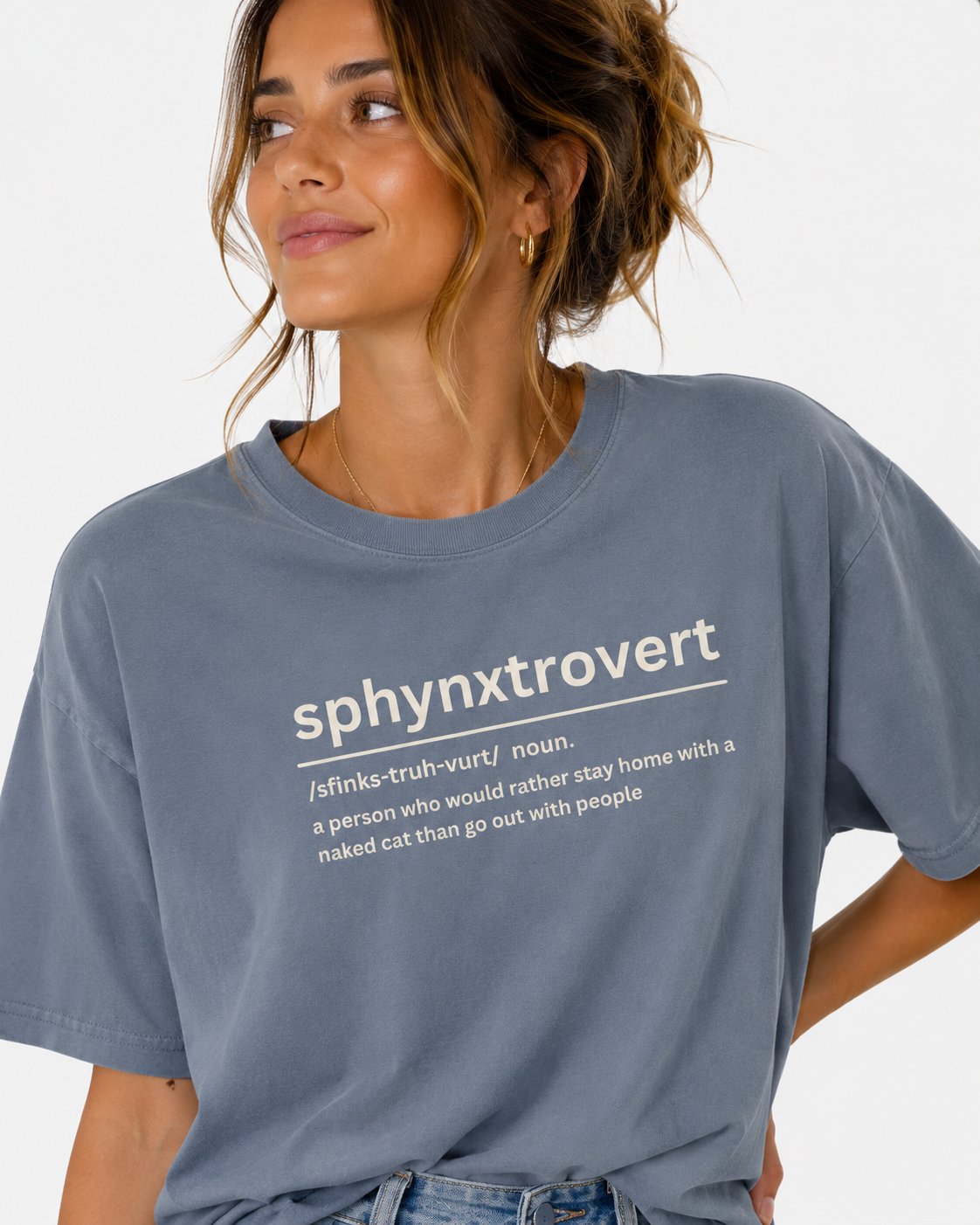 Sphynxtrovert Definition T-Shirt