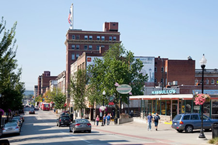 High Street, downtown Morgantown