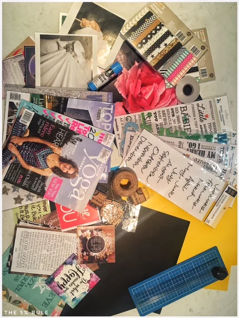 Vision Board Exploring & Creating