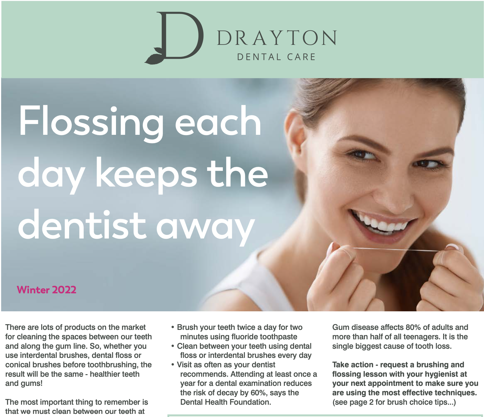 Dentist in Drayton News Drayton Dental Care
