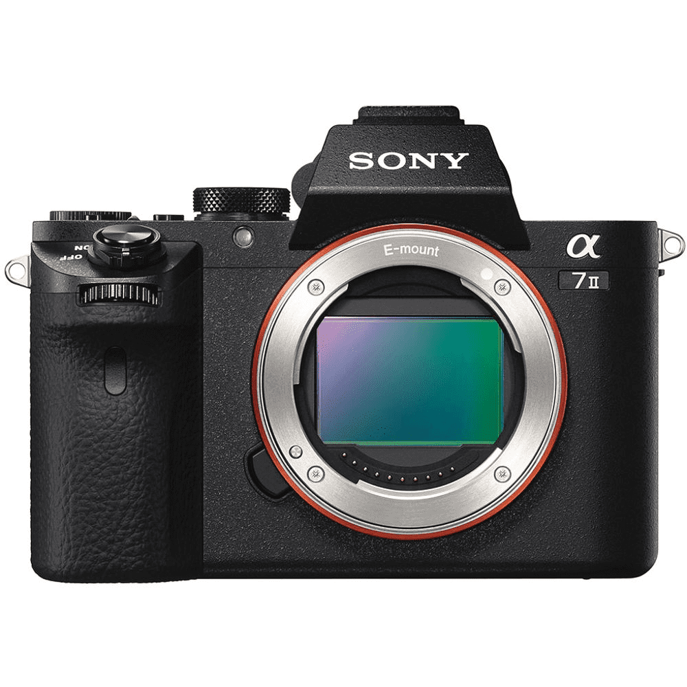 Sony A7II The Sony A7II was my first full-frame and first mirrorless camera. I originally made wedding films and as a hobbyist photographer, this was the best hybrid option. Since then I’ve gone fully into photography and this camera still crushes it!