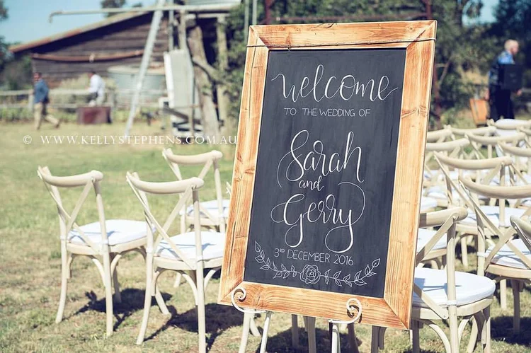 Signage for corporate events