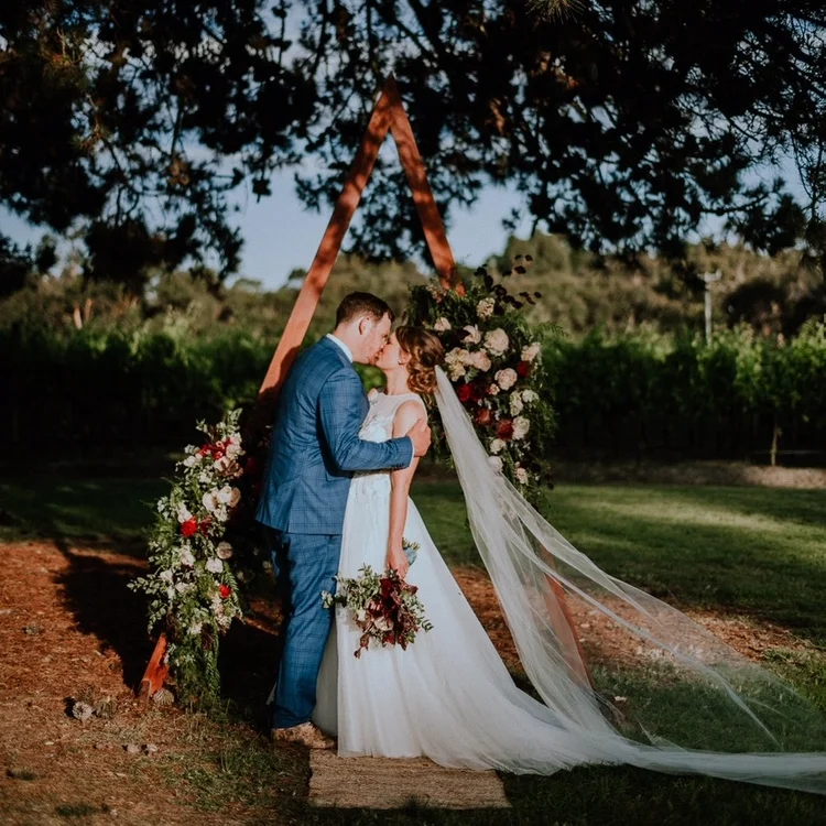 Wedding ceremony arch