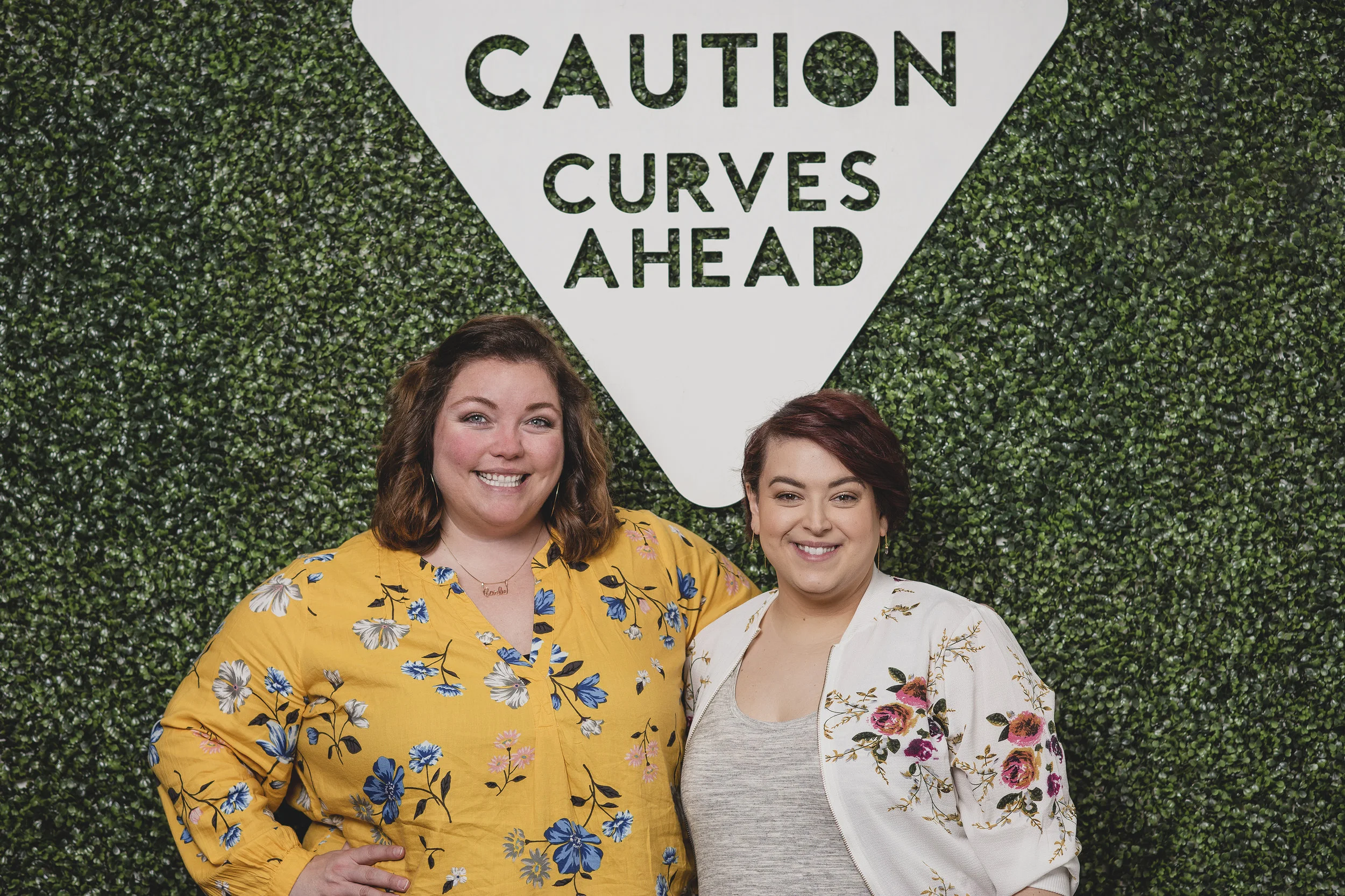with Carlie Roberts (left)