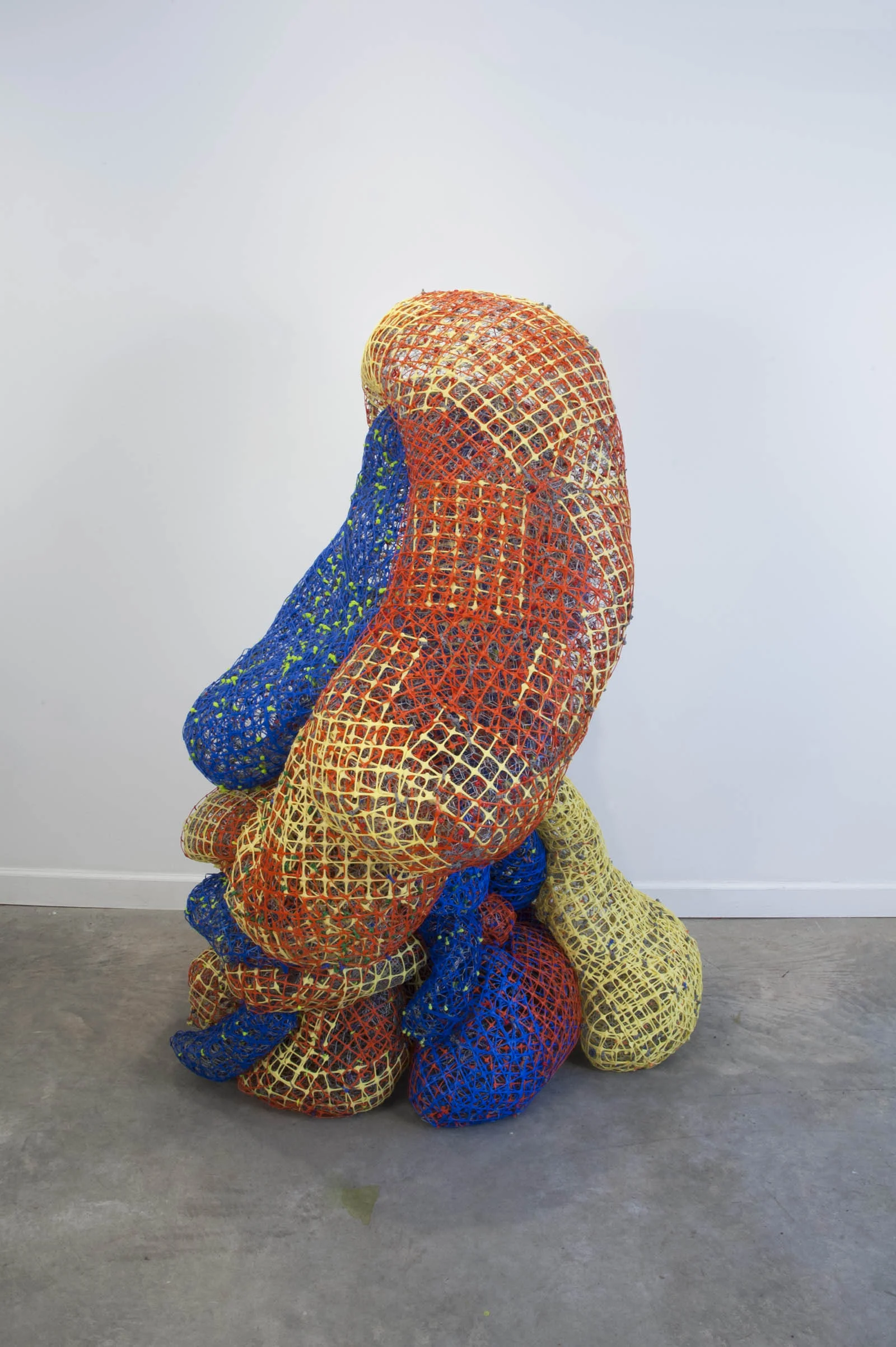 Big Drip plastic+metal fencing 79" x 46" x 46" 2013