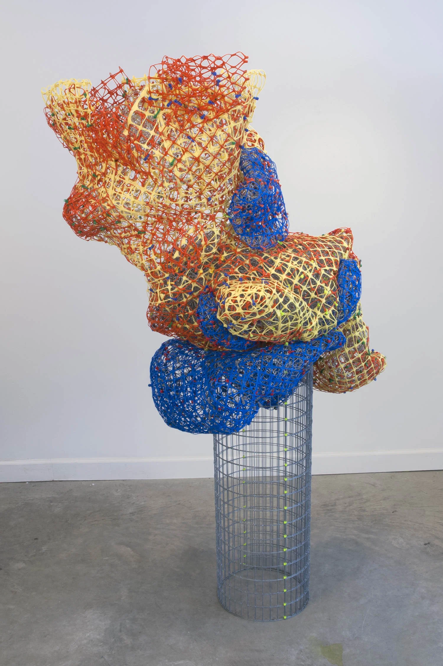 Plastic Mounds plastic+metal fencing 70" x 45" x 30" 2012