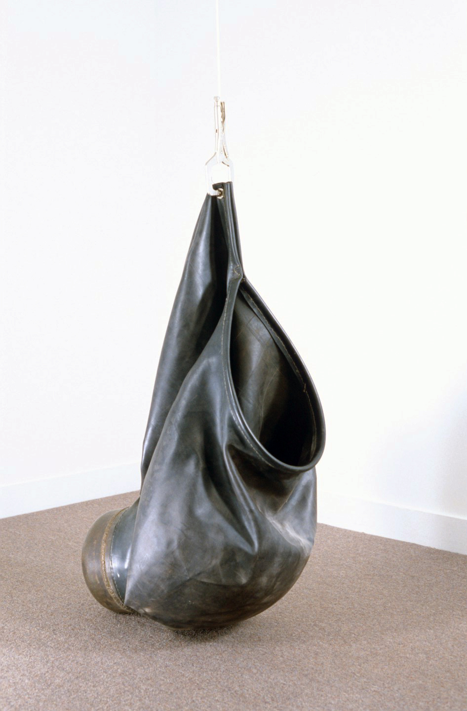   Untitled 95.3   1995  rubber and steel  48 X 27 X 32"   